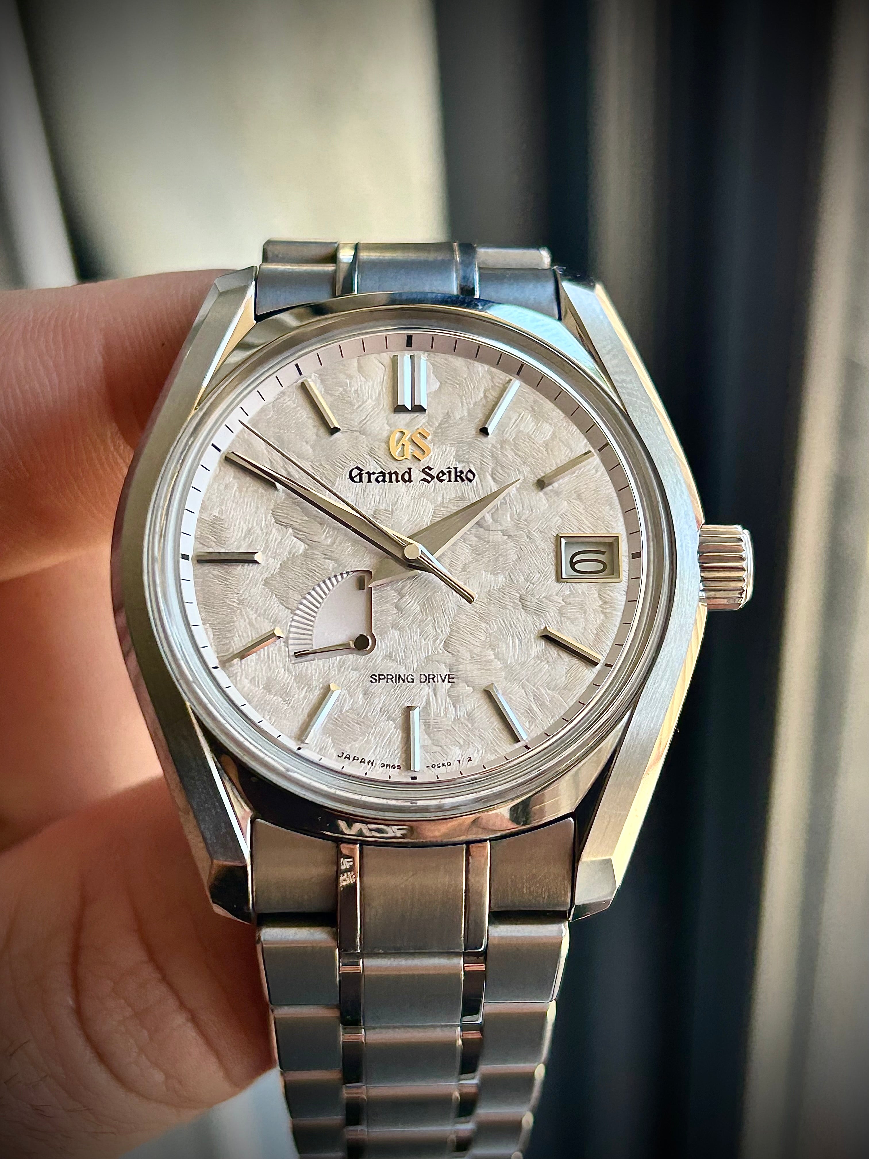 2022 GRAND SEIKO HERITAGE SPRING DRIVE, SHUNBUN, SBGA413, FULL SET, INC GST