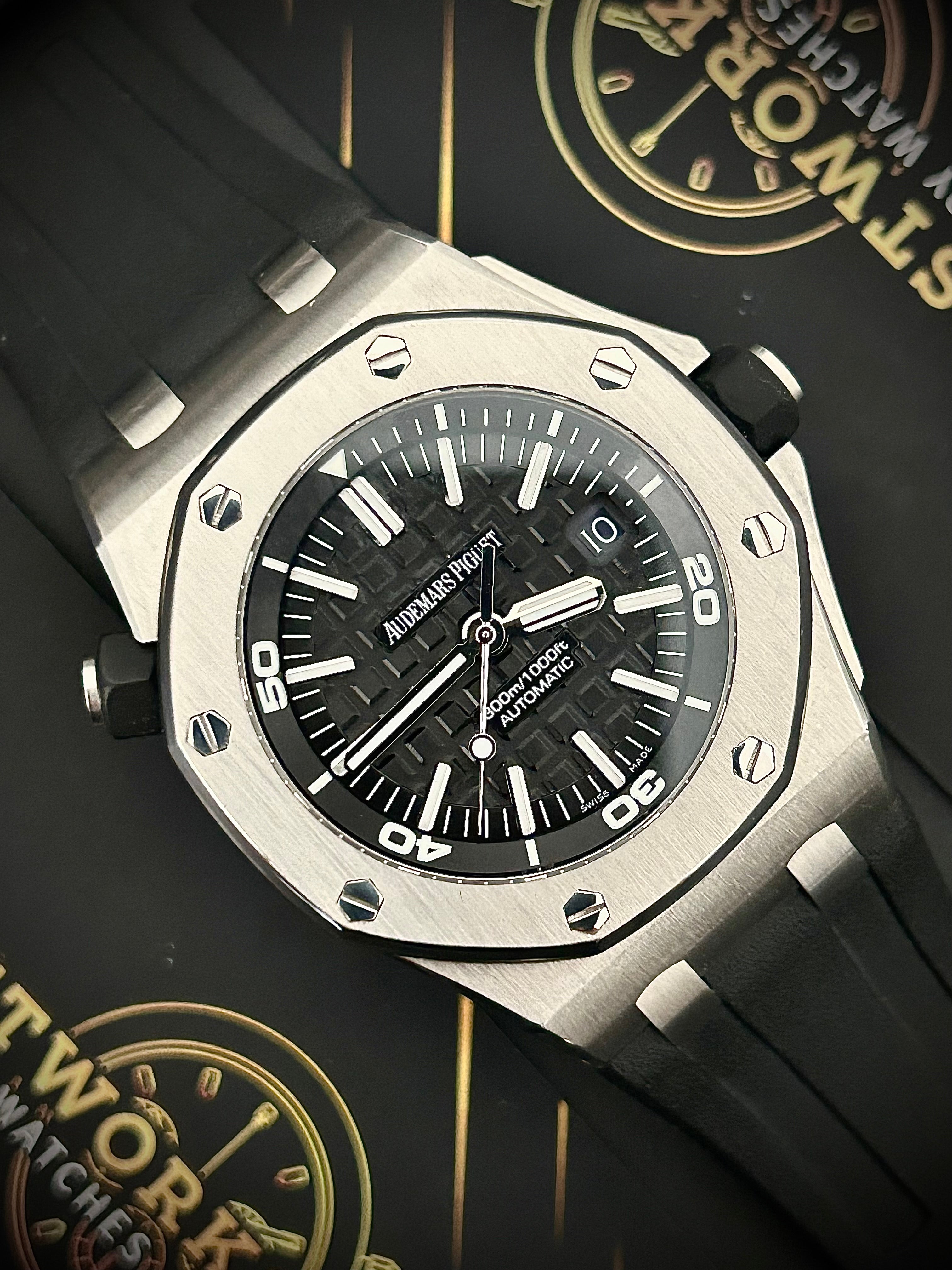 2011 AUDEMARS PIGUET ROYAL OAK OFFSHORE DIVER, 15703ST, INC GST