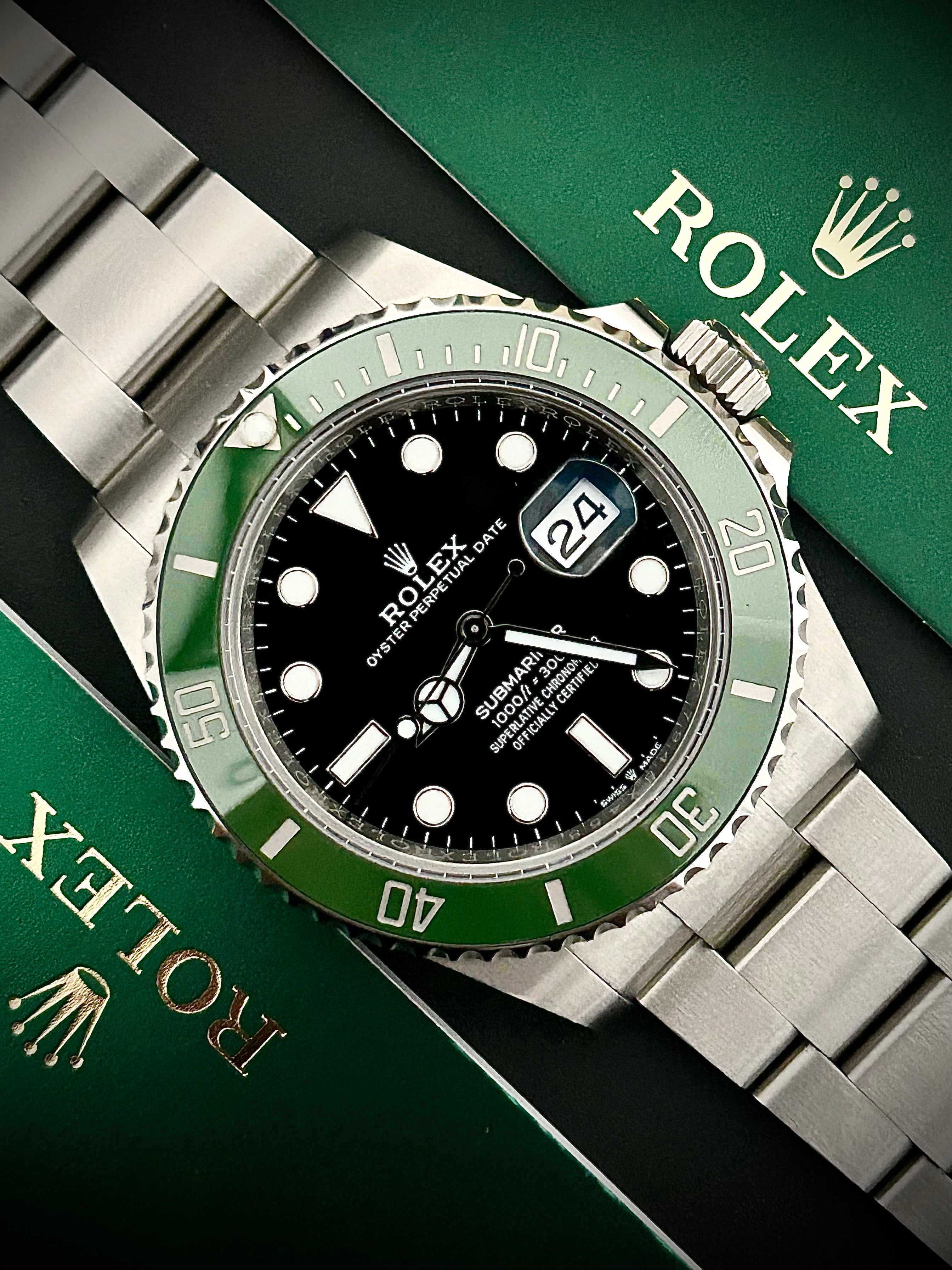 2024 ROLEX SUBMARINER DATE, 126610LV, STARBUCKS, FULL SET, INC GST