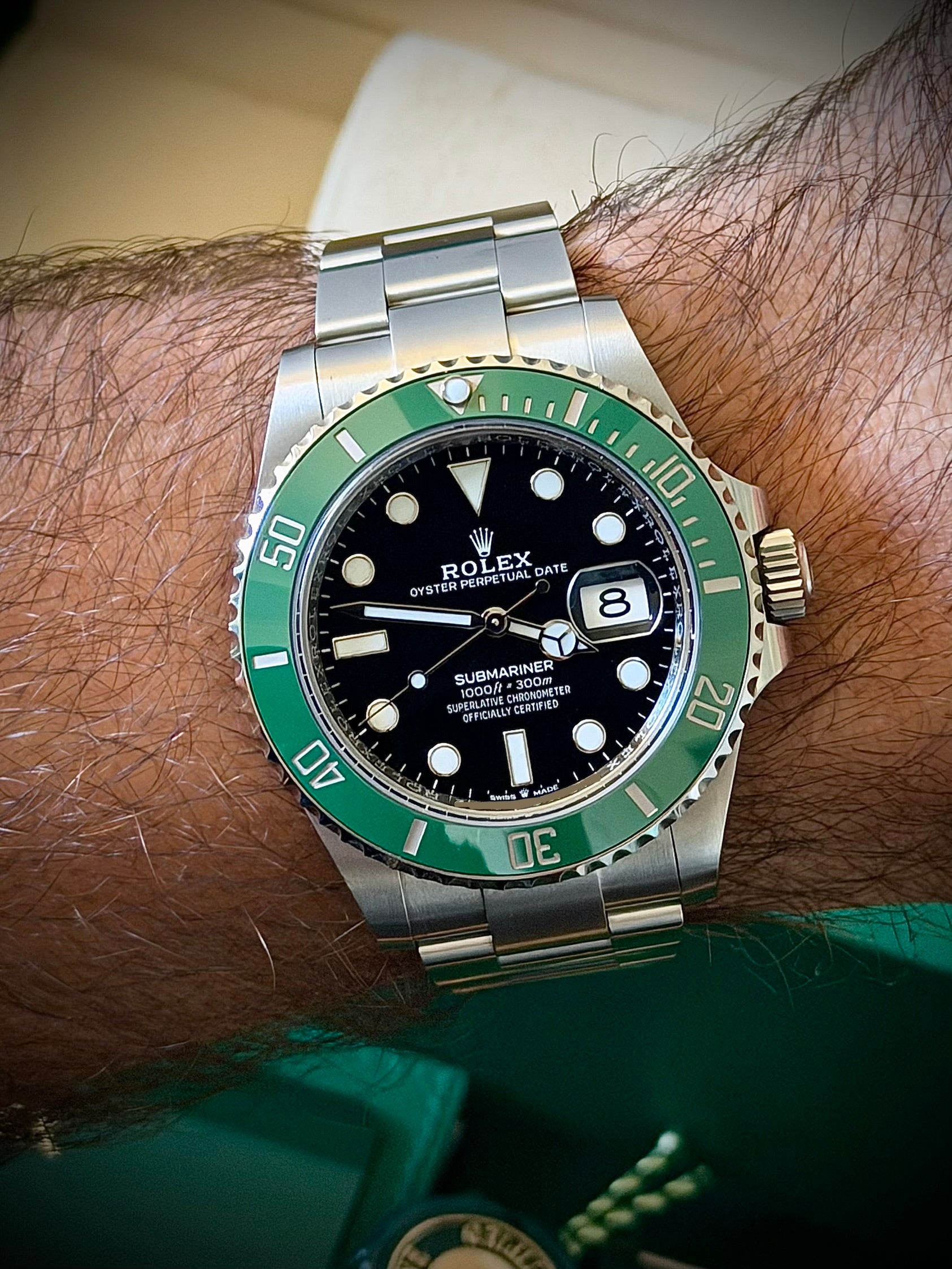 2023 ROLEX SUBMARINER DATE, 126610LV “STARBUCKS”, FULL SET, INC GST