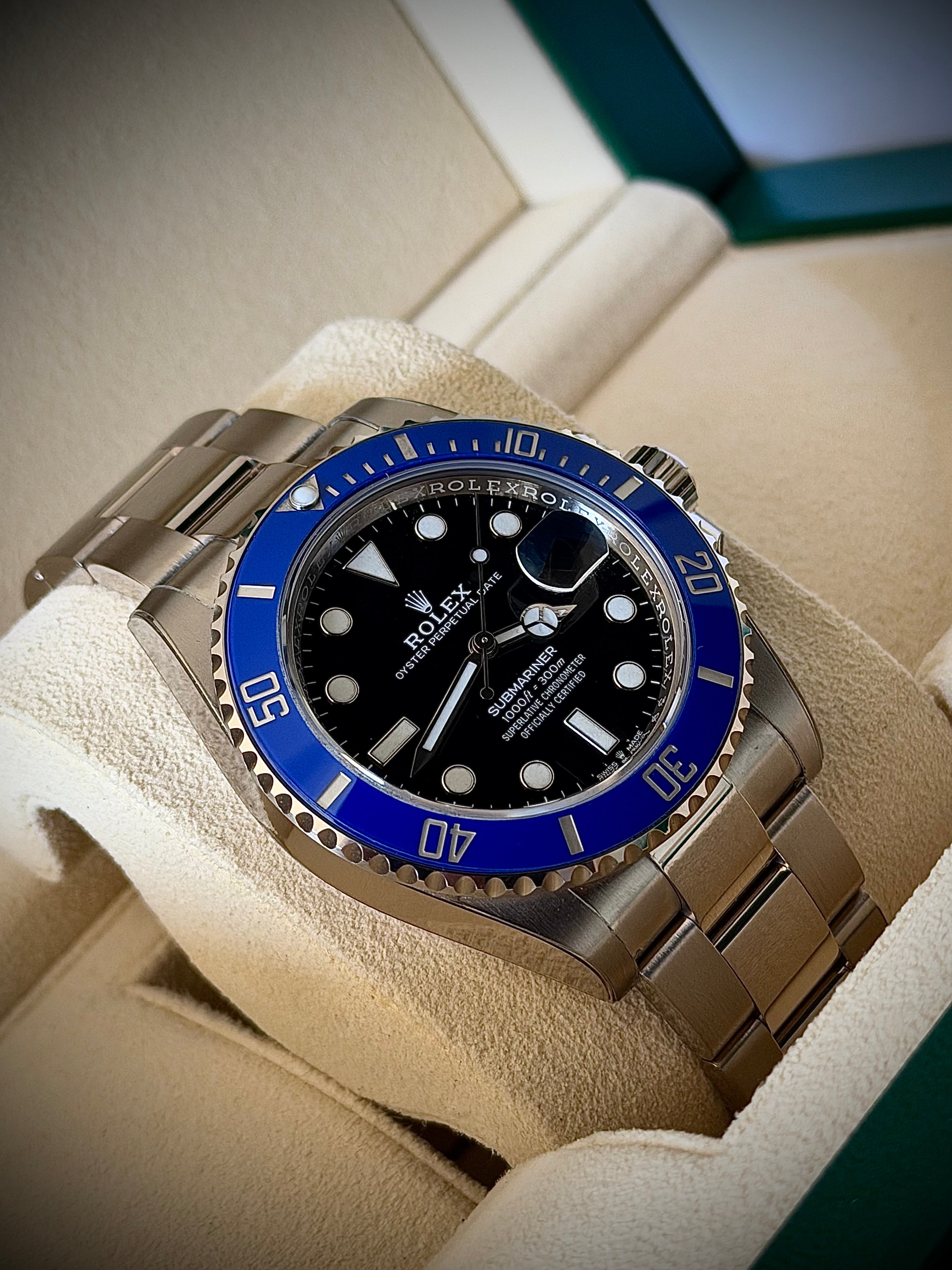 2023 ROLEX SUBMARINER DATE, 126619LB, COOKIE MONSTER, FULL SET, INC GST