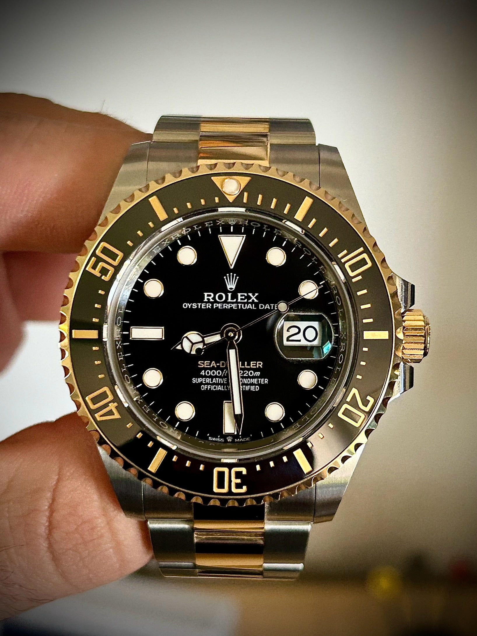 2024 ROLEX SEA DWELLER, TWO TONE, 126603, FULL SET, INC GST