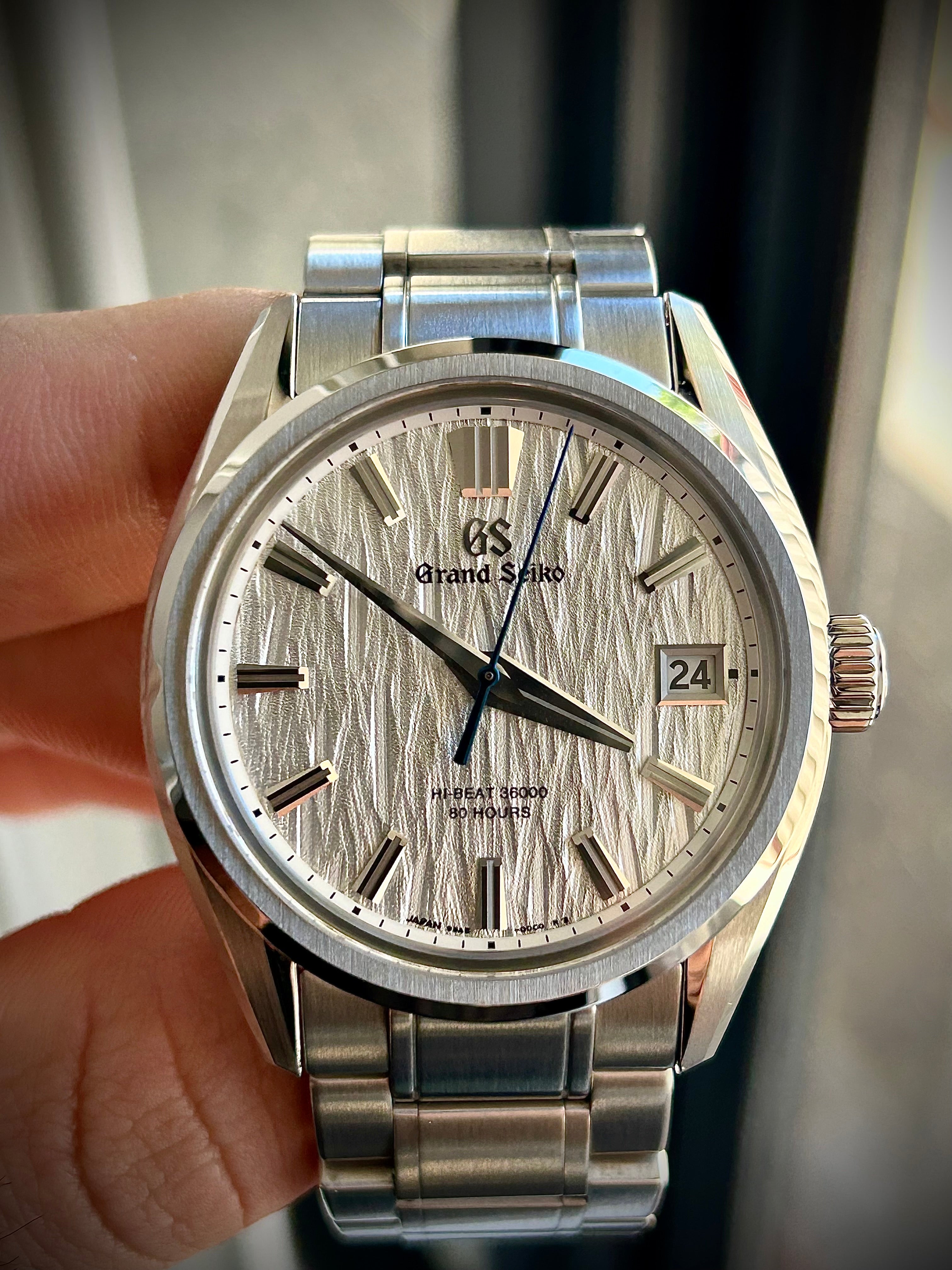 2022 GRAND SEIKO EVOLUTION 9, WHITE BIRCH, SLGH005, FULL SET, INC GST