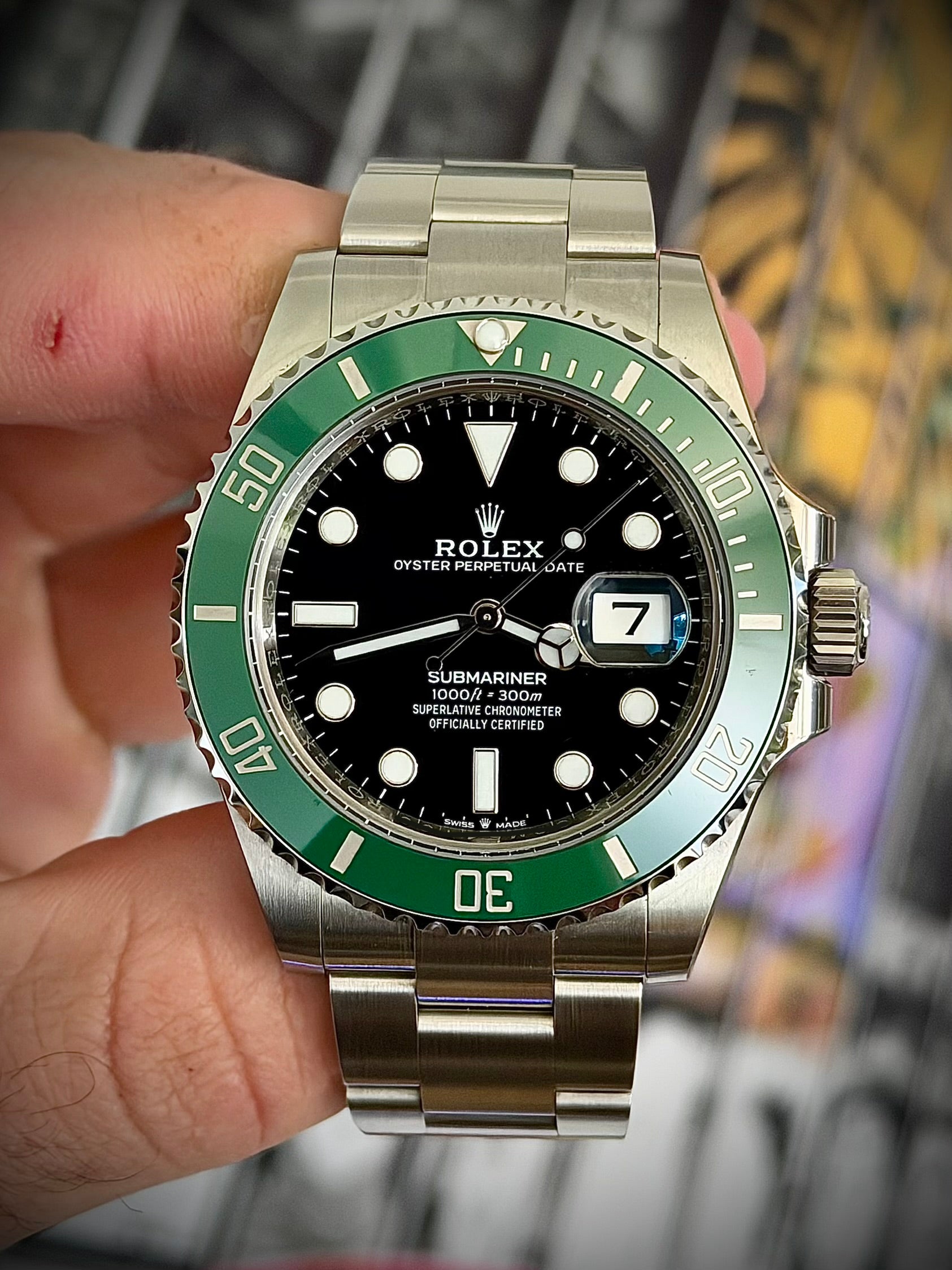 2022 ROLEX SUBMARINER DATE “STARBUCKS”, 126610LV, BRAND NEW, FULLY FACTORY STICKERED, FULL SET, INC GST
