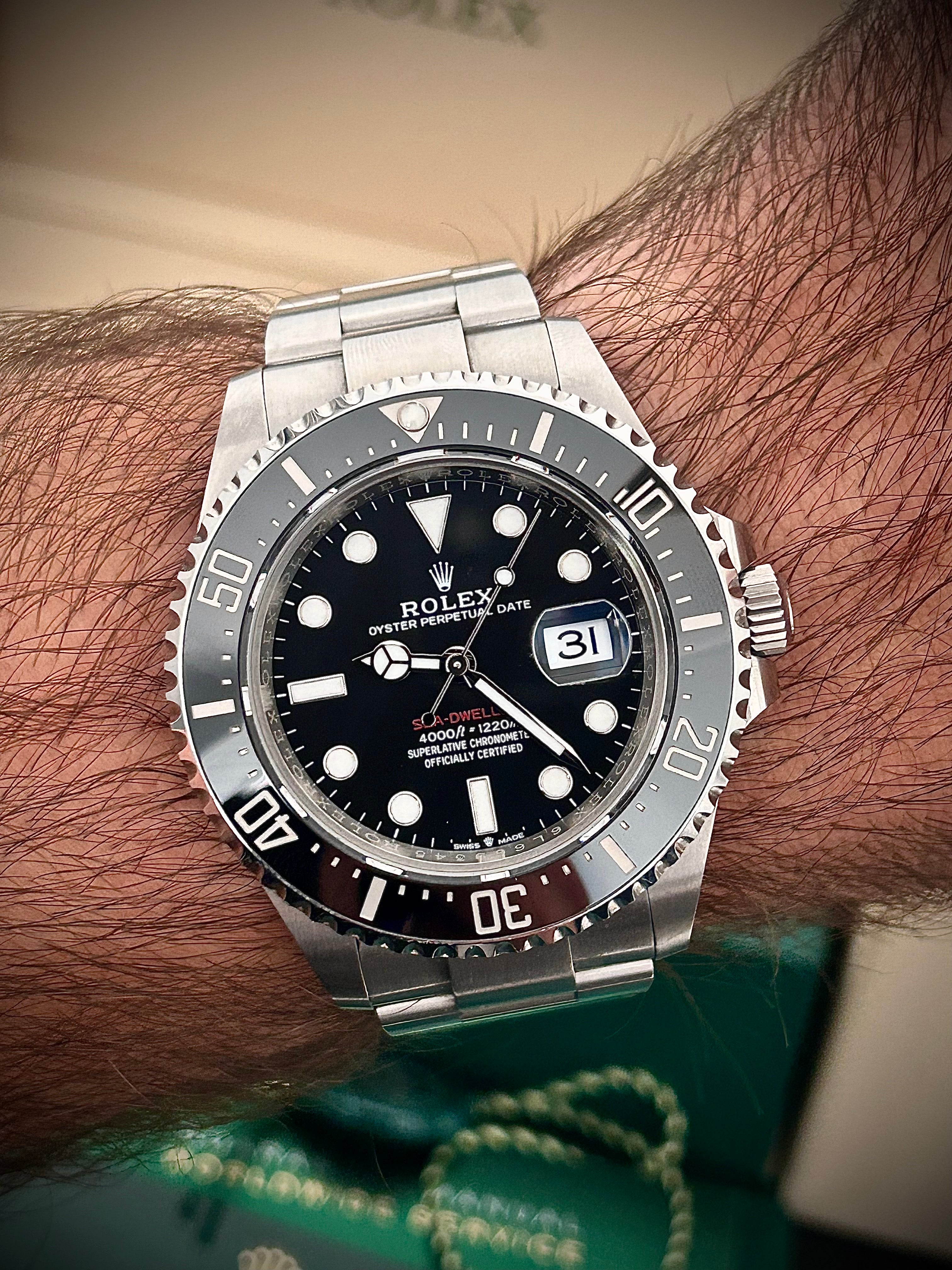 2023 ROLEX SEA DWELLER, 126600, FULL SET, INC GST