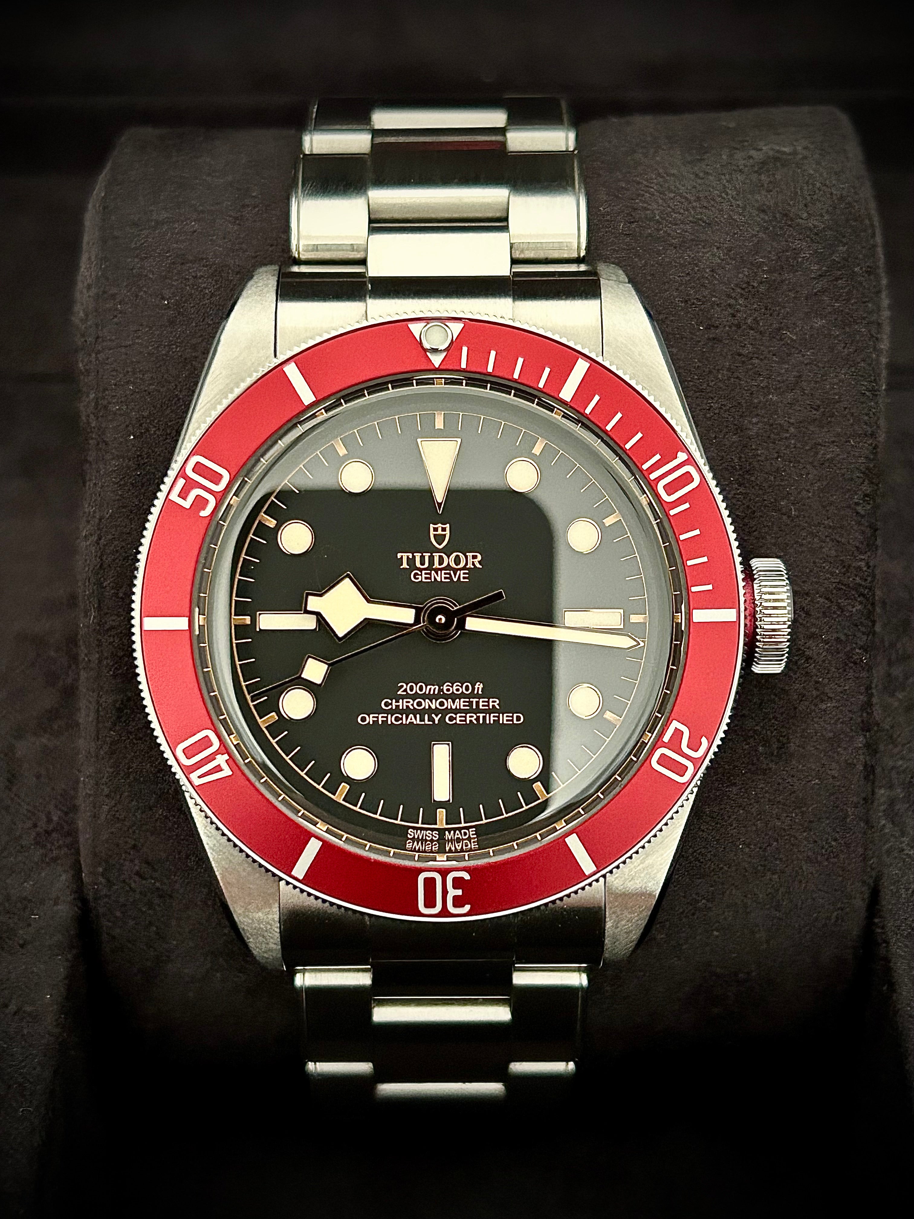 2022 TUDOR BLACK BAY BURGANDY, 41MM, FULL SET, INC GST