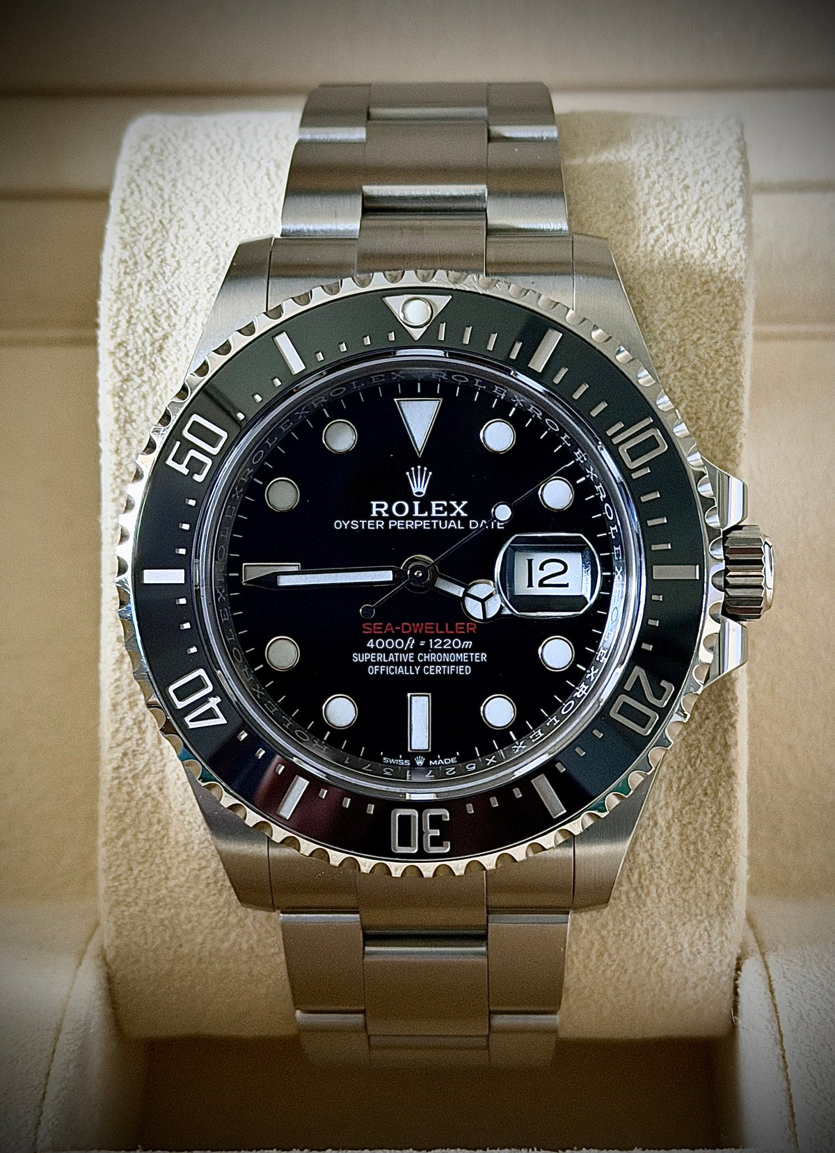 2020 ROLEX SEA-DWELLER 43, 126600, FULL SET, FULLY SERVICED, INC GST
