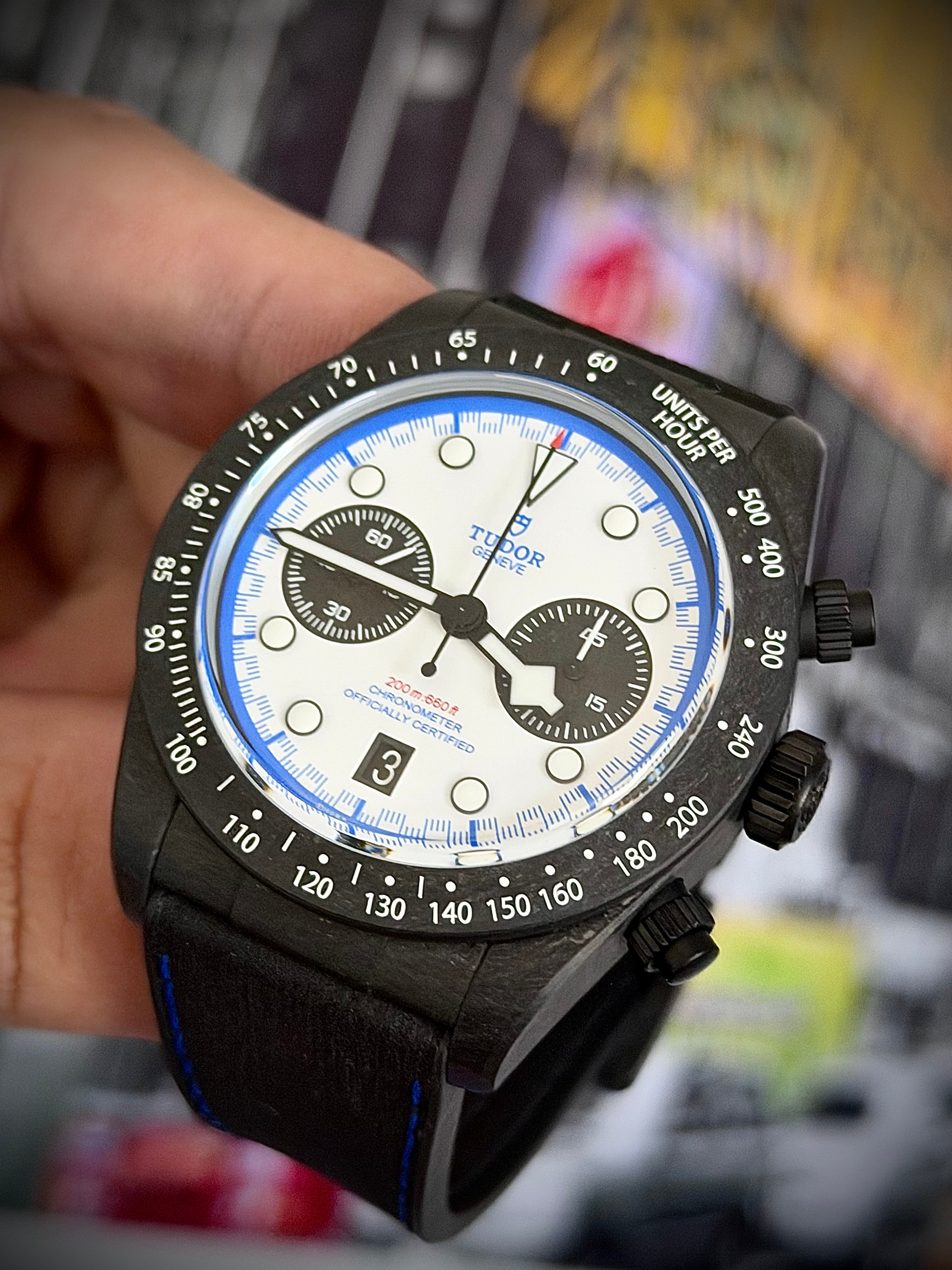 2025 TUDOR BLACK BAY CHRONOGRAPH CARBON 25, FULL SET, INC GST