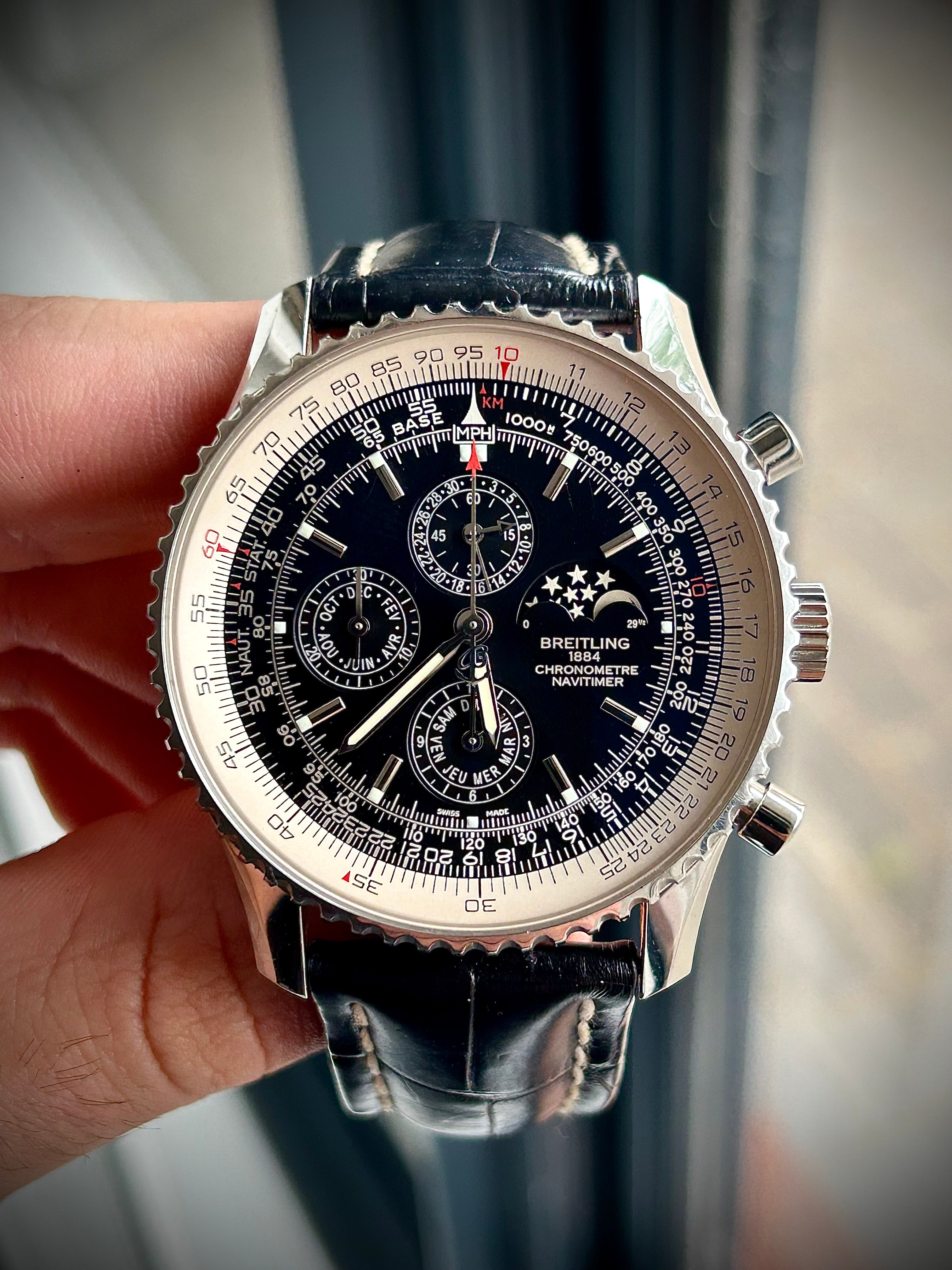 2012 BREITLING NAVITIMER 1461 LIMITED EDITION, FULL SET, INC GST