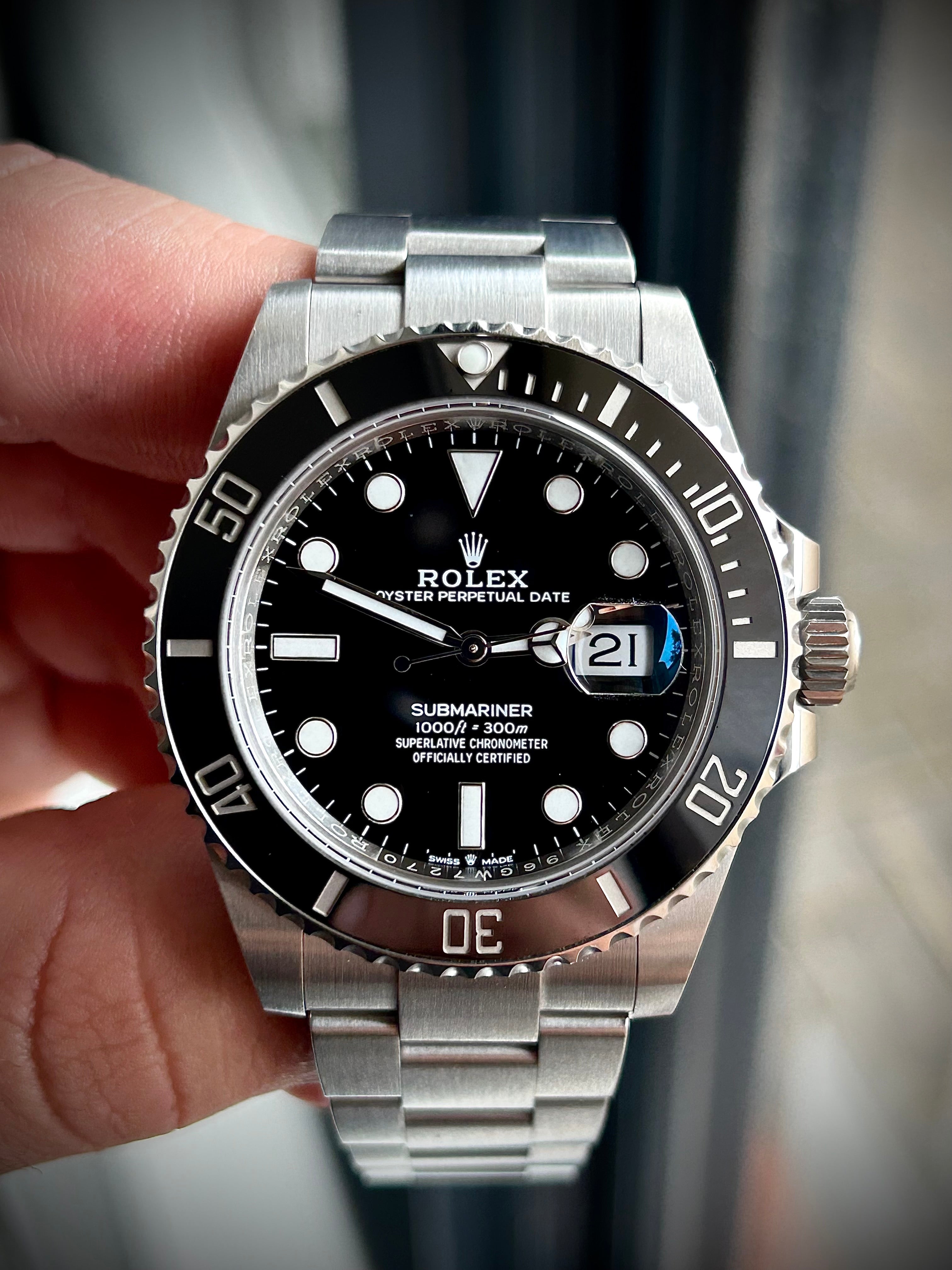 2023 ROLEX SUBMARINER DATE, 126610LN, FULL SET, INC GST