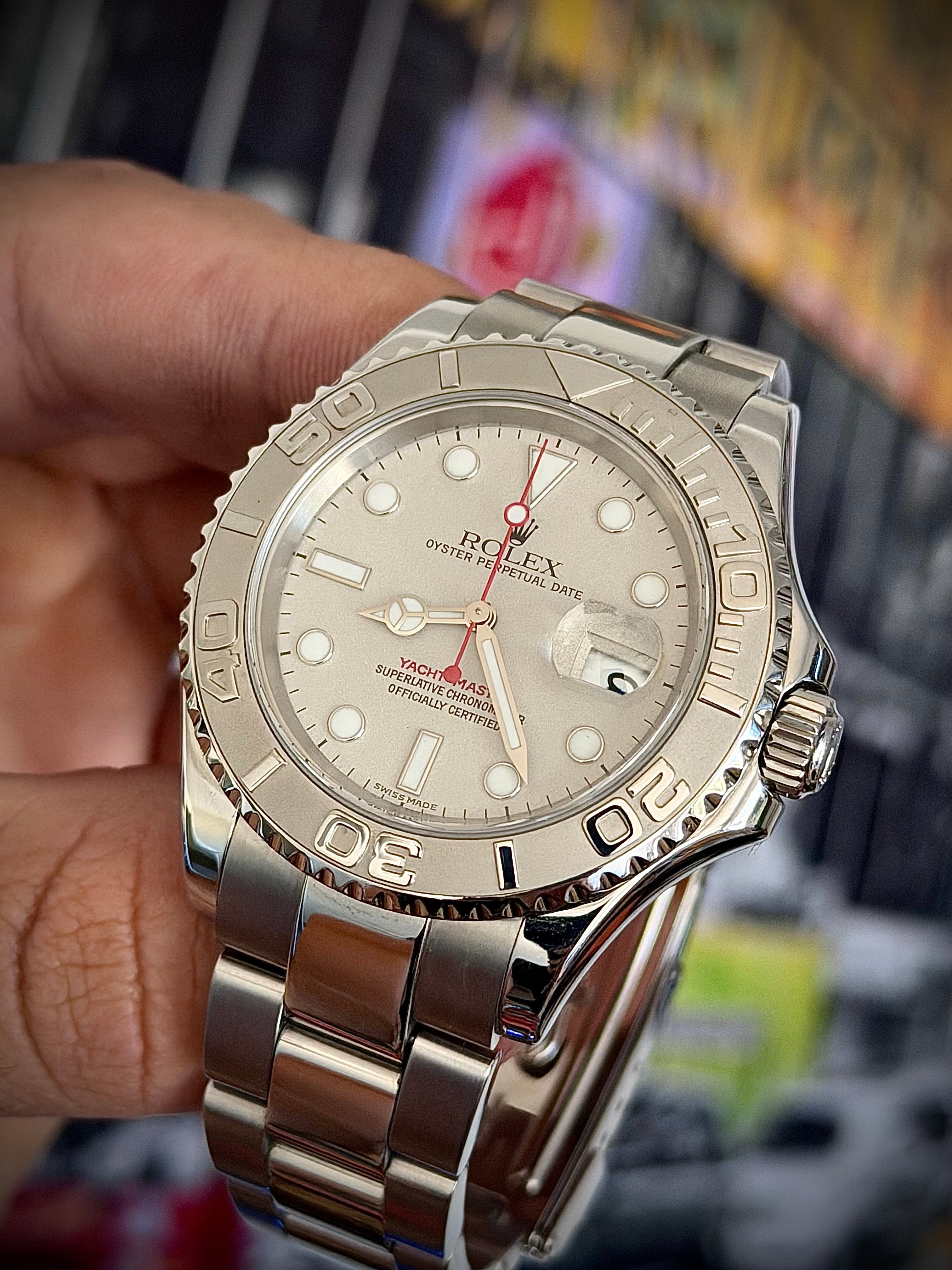 2004 ROLEX YACHT-MASTER 40, 116622, WATCH ONLY, INC GST