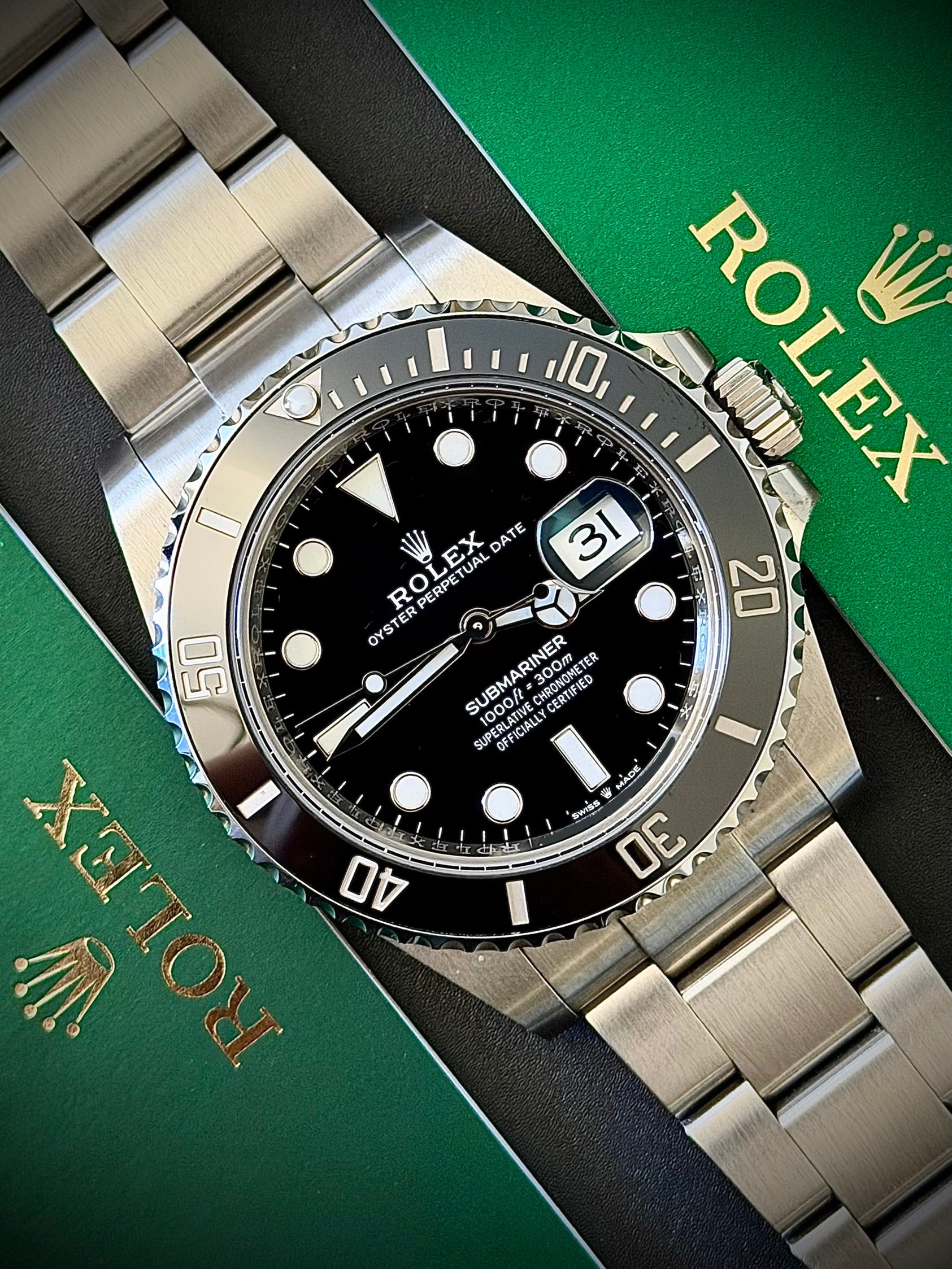 2021 ROLEX SUBMARINER DATE, 126610LN, FULL SET, INC GST