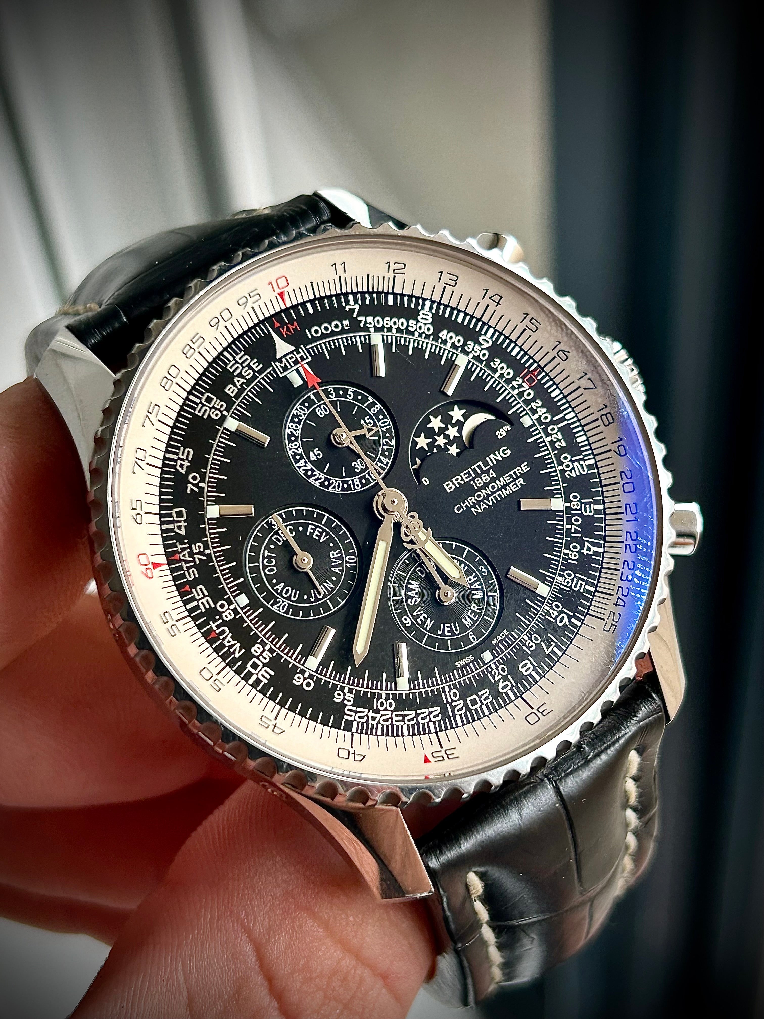 2012 BREITLING NAVITIMER 1461 LIMITED EDITION, FULL SET, INC GST