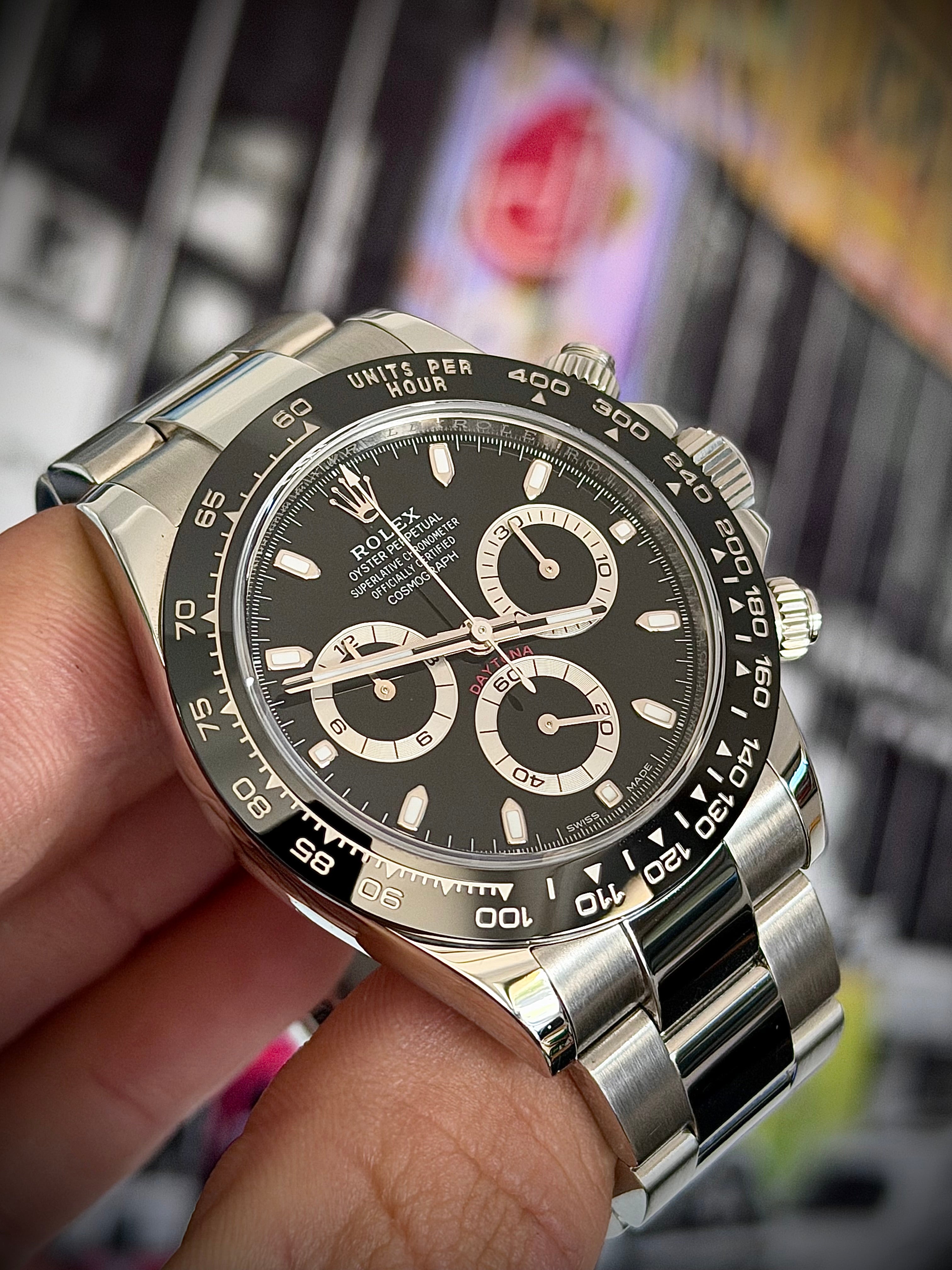 2017 ROLEX COSMOGRAPH DAYTONA 116500LN, FULL SET, INC GST