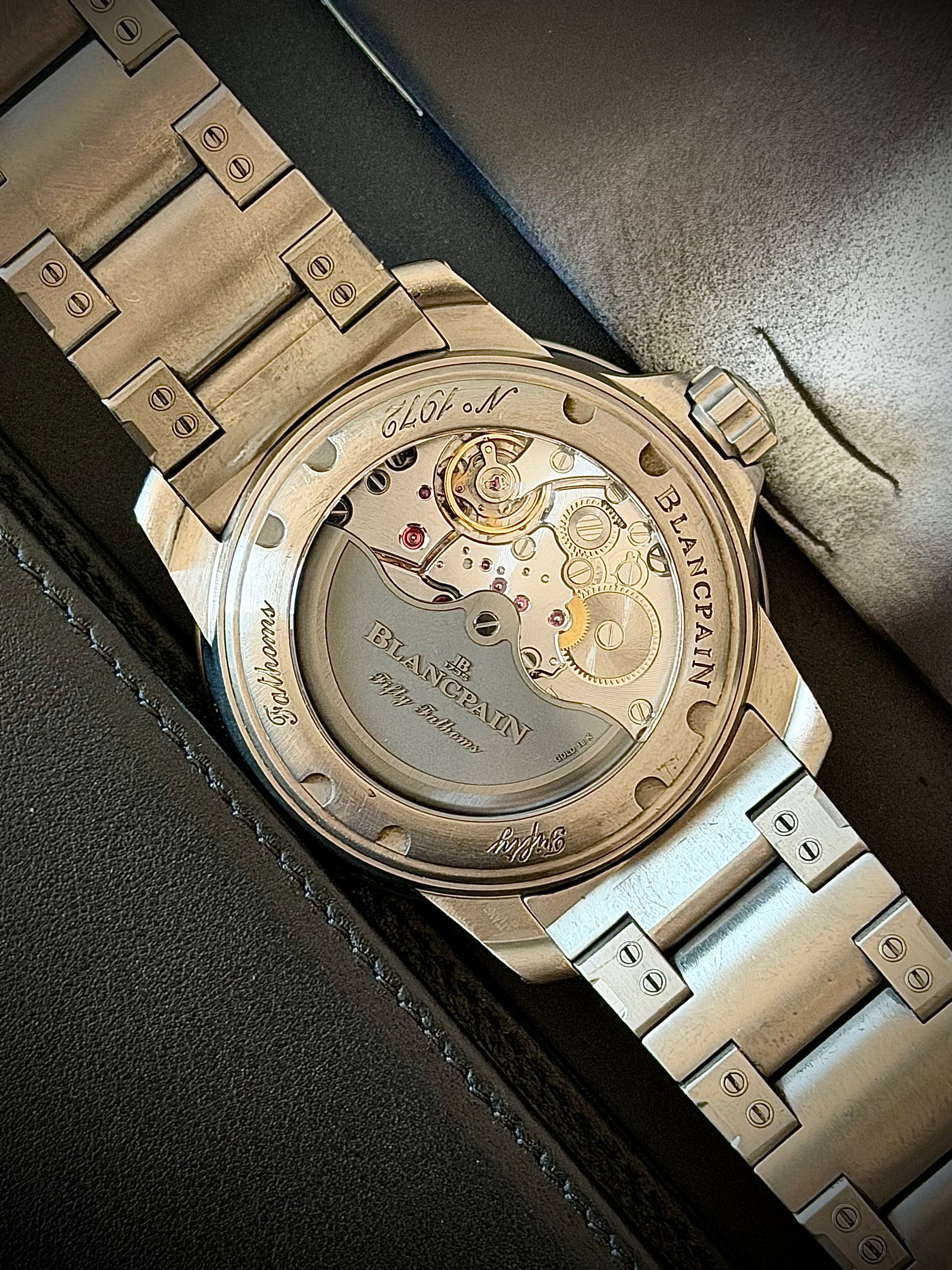 2024 BLANCPAIN FIFTY FATHOMS AUTOMATIQUE, 5015 12B30 98B, FULL SET, INC GST