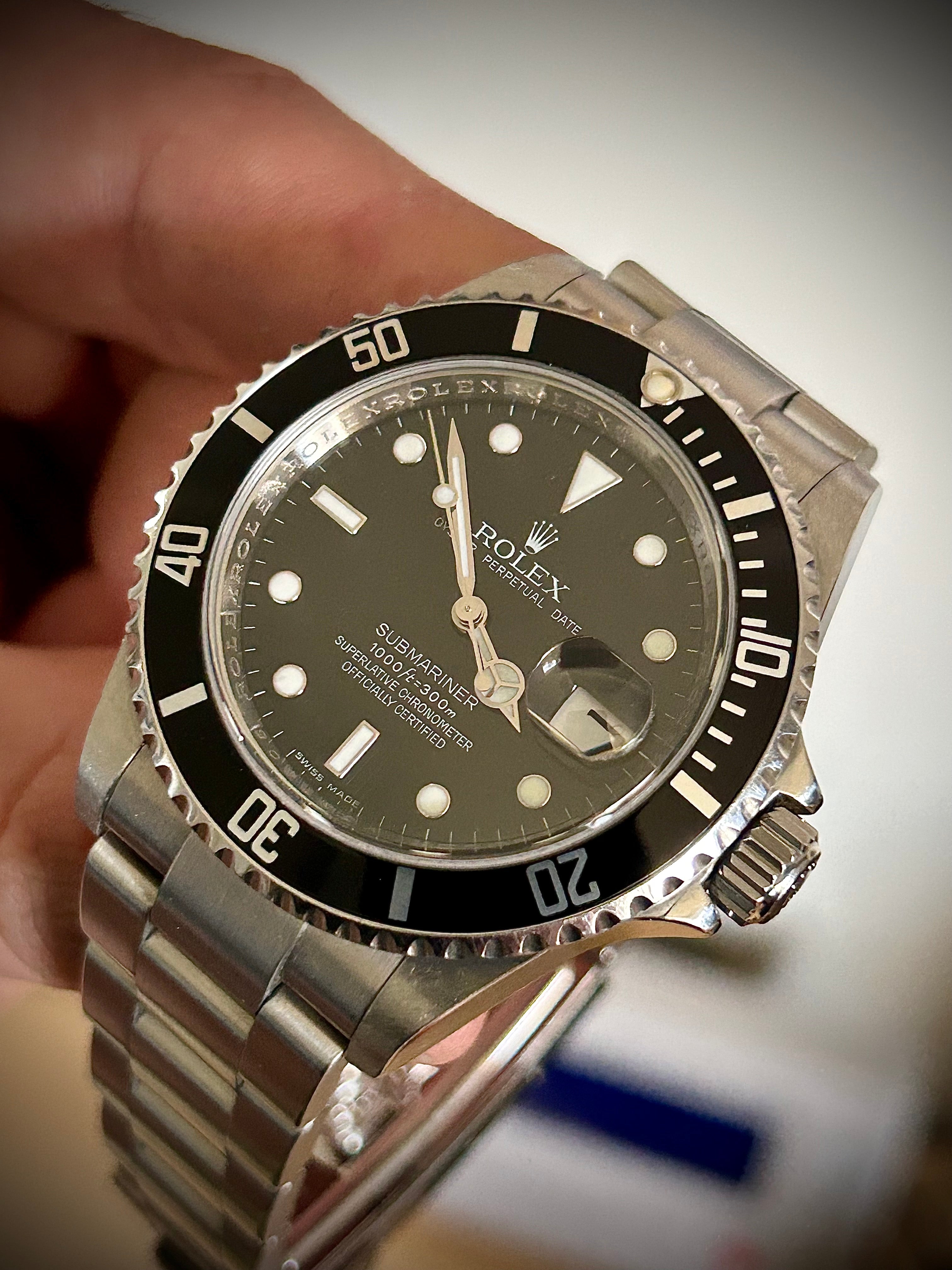 2009 ROLEX SUBMARINER DATE, 16610, FULL SET, INC GST