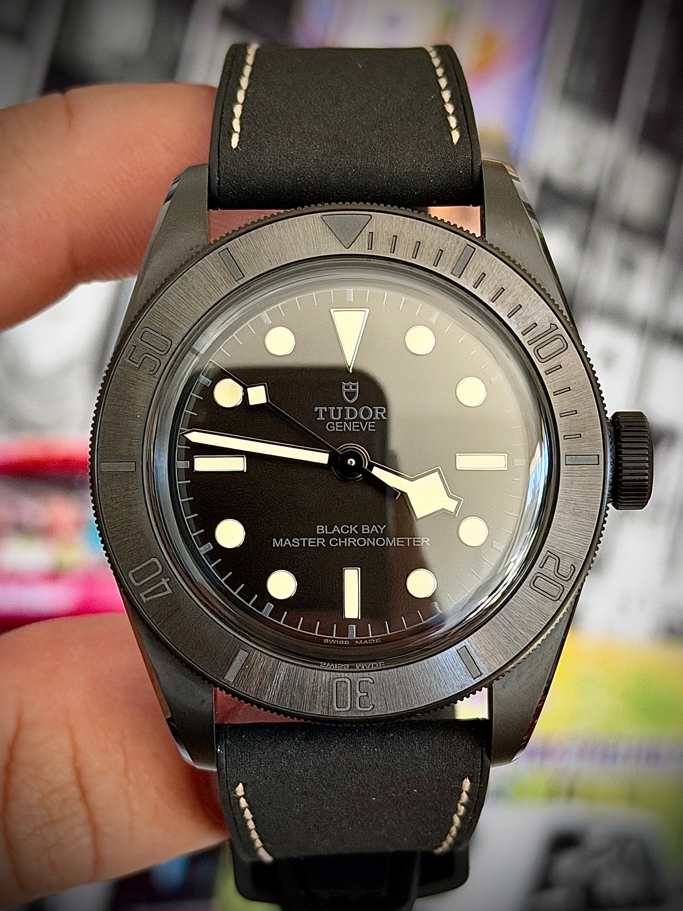 2025 TUDOR BLACK BAY CERAMIC, BRAND NEW, M79210CNU, FULL SET, INC GST