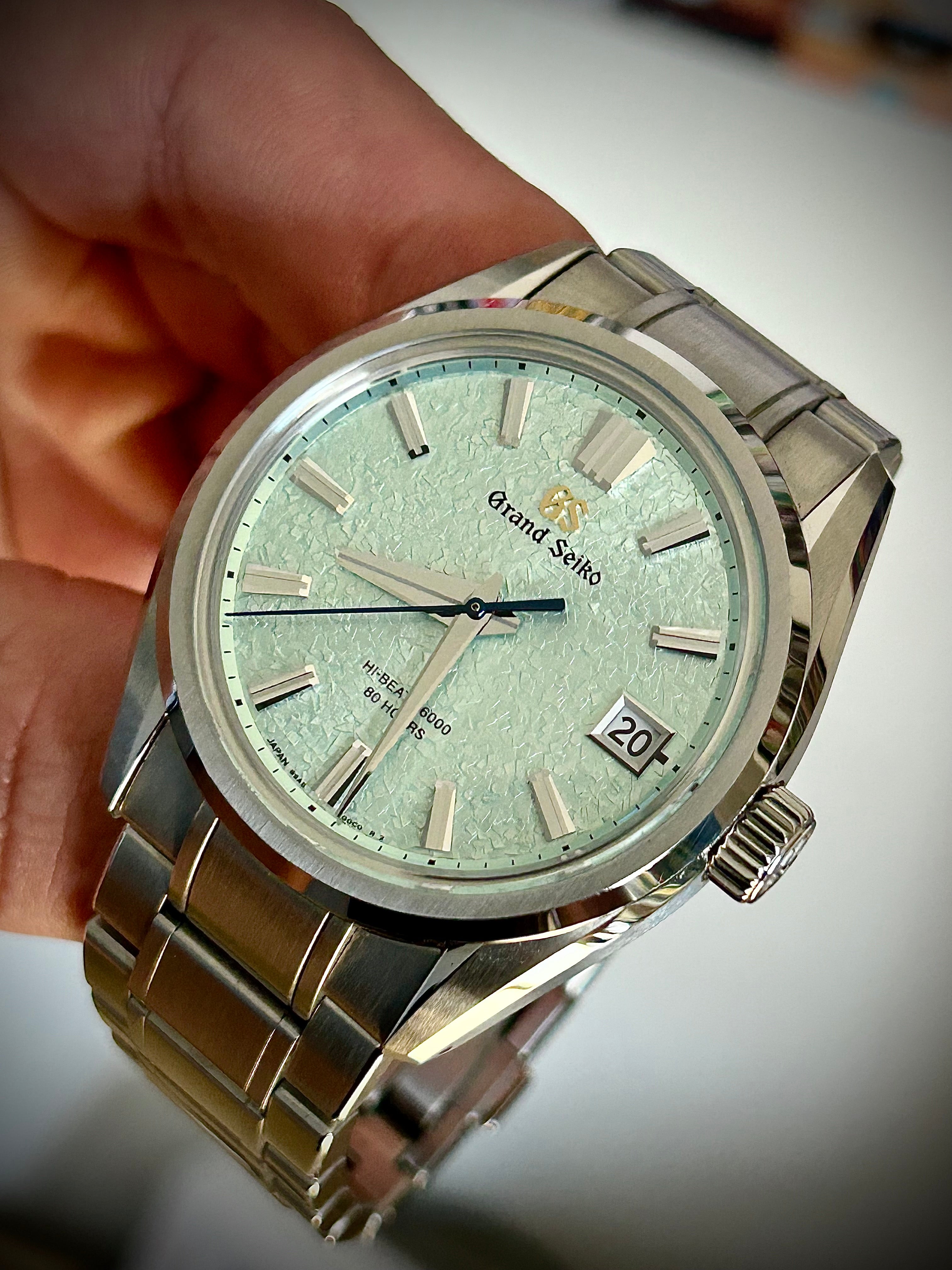 2024 GRAND SEIKO EVOLUTION 9, HI-BEAT, “GENBI VALLEY,” SLGH021, FULL SET, INC GST