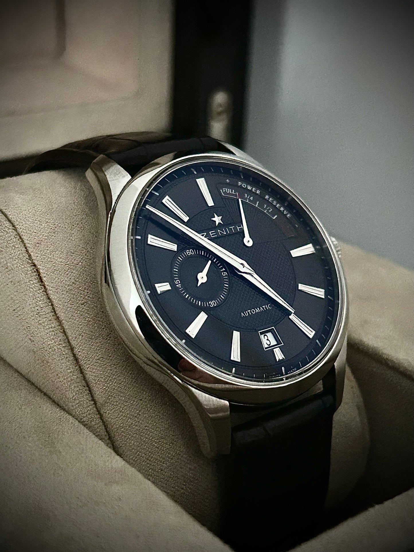 Zenith elite 2025 captain power reserve