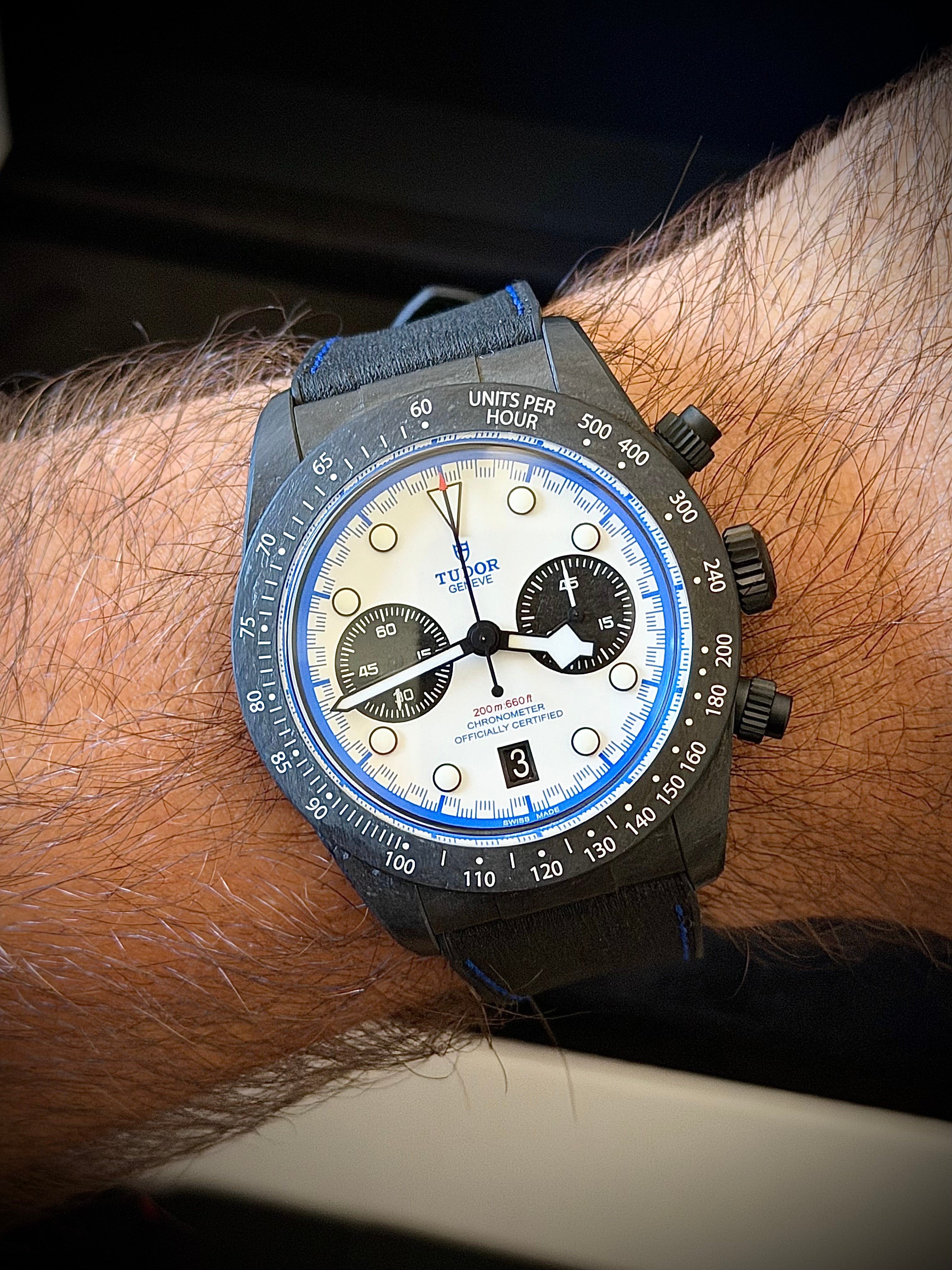 2025 TUDOR BLACK BAY CHRONOGRAPH CARBON 25, FULL SET, INC GST