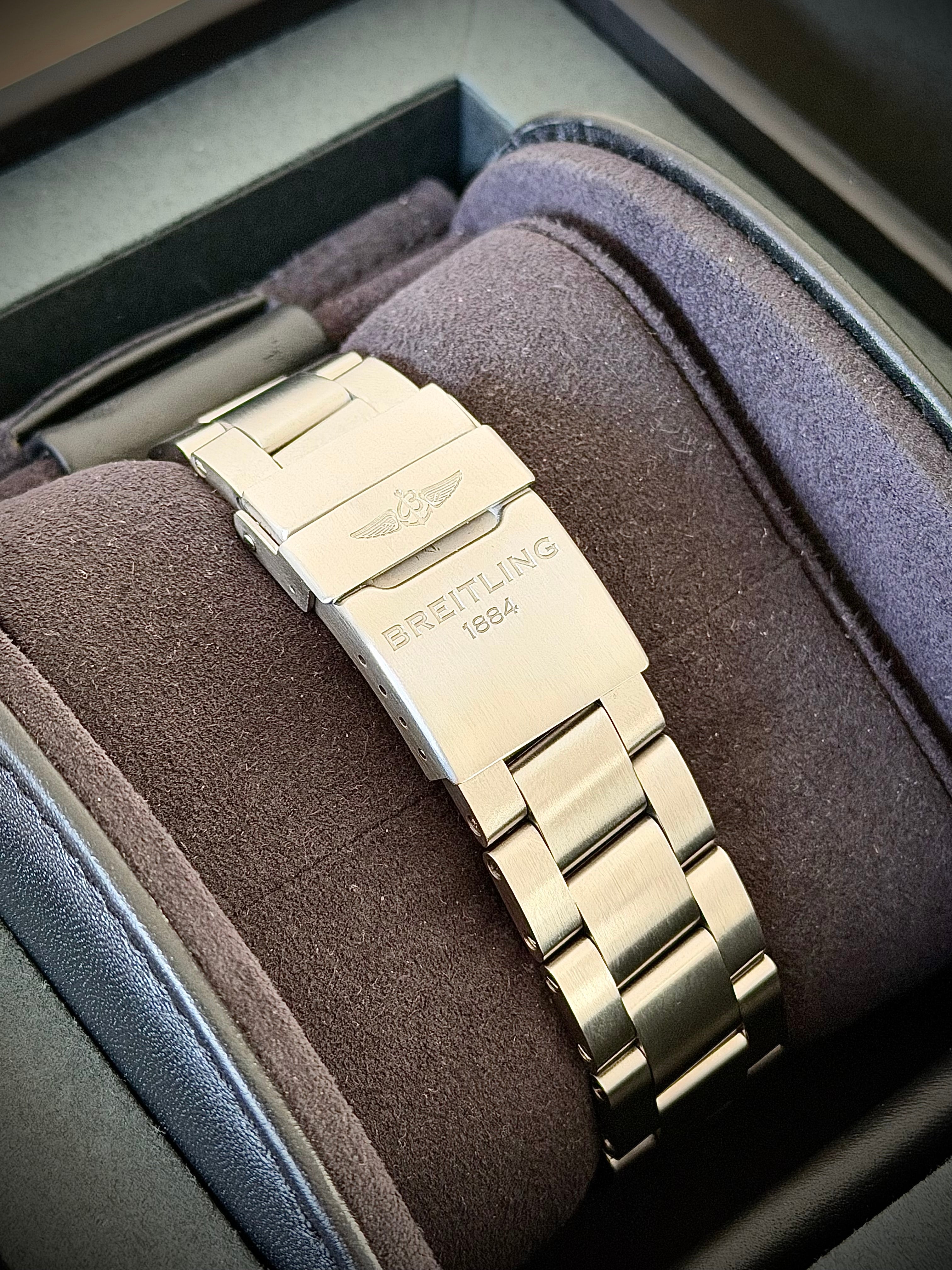 2019 BREITLING SUPEROCEAN 44, A17392D8/C910, BOX AND PAPERS, INC GST