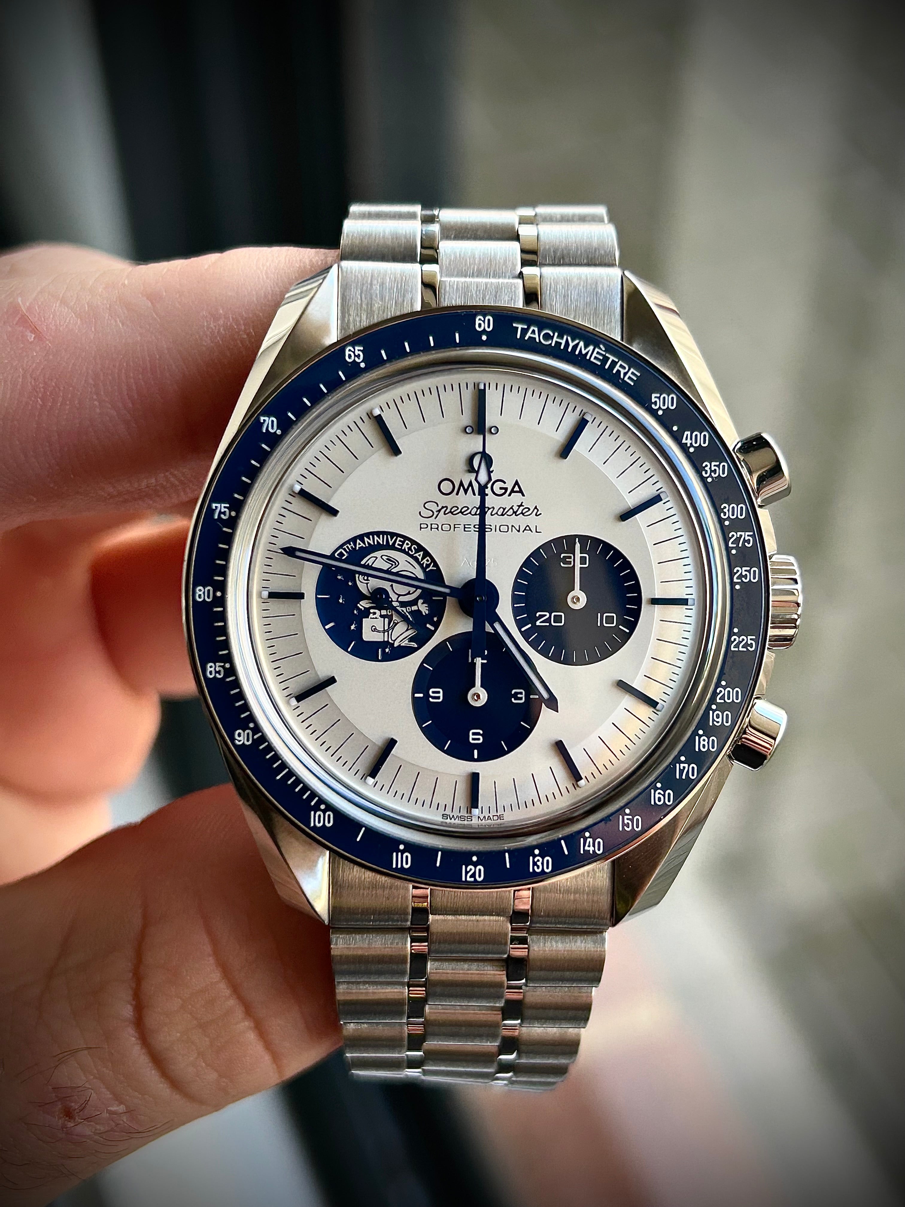 2024 OMEGA SPEEDMASTER SILVER SNOOPY, FULL SET, INC GST