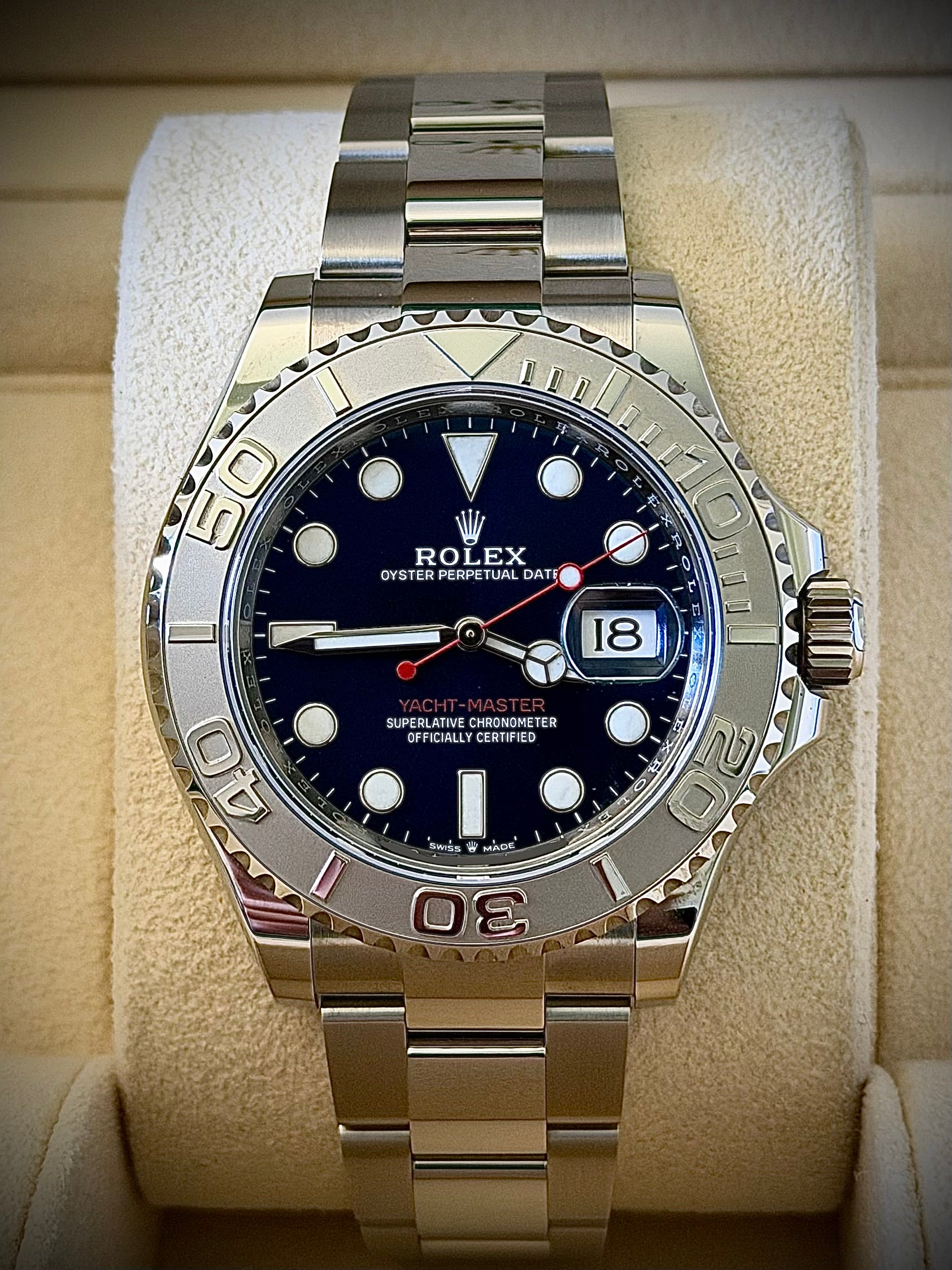 2024 ROLEX YACHT-MASTER 40, 126622, BLUE DIAL, FULL SET, INC GST
