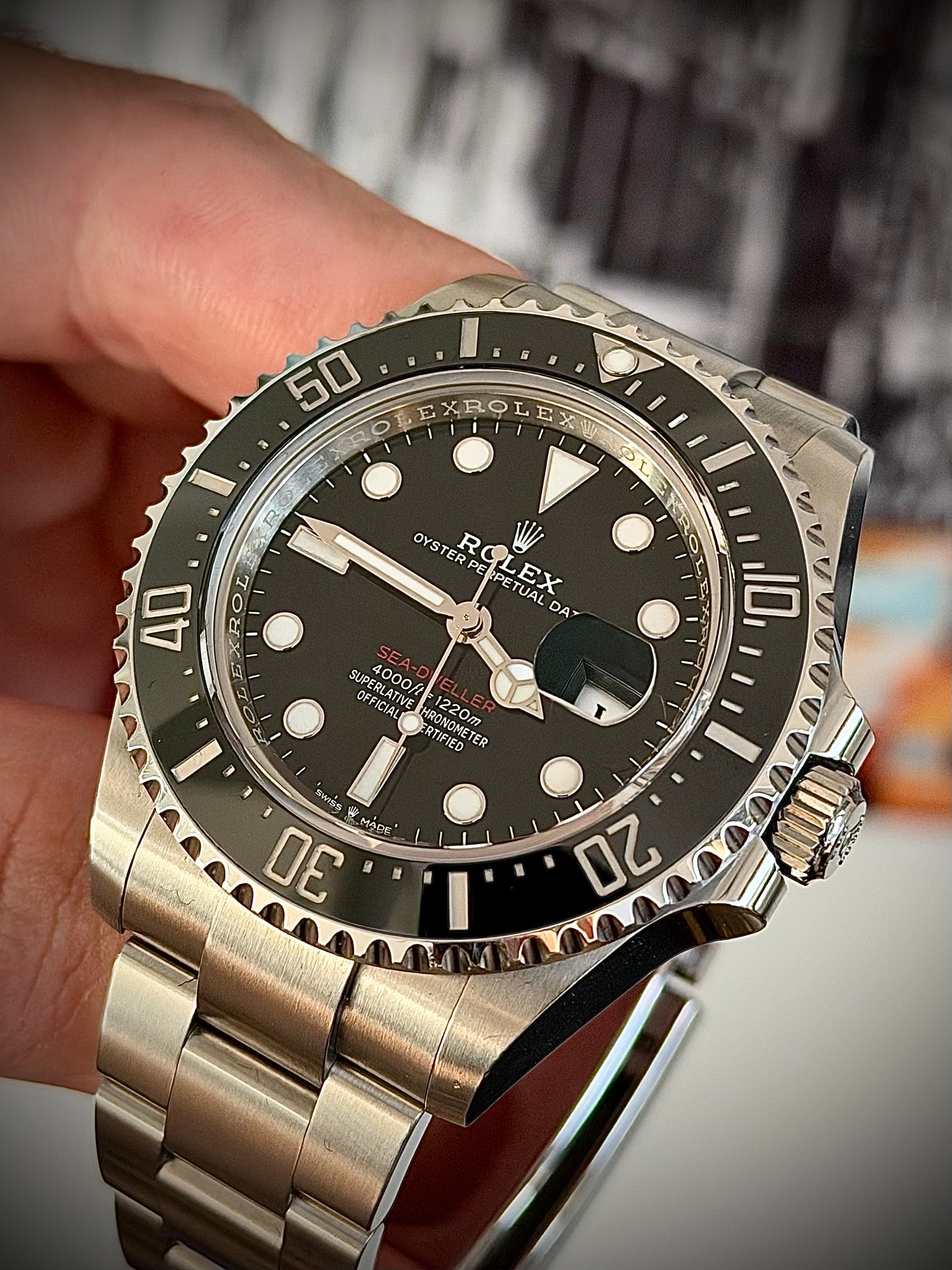 2025 ROLEX SEA DWELLER, SD43, 126600, FULL SET, INC GST