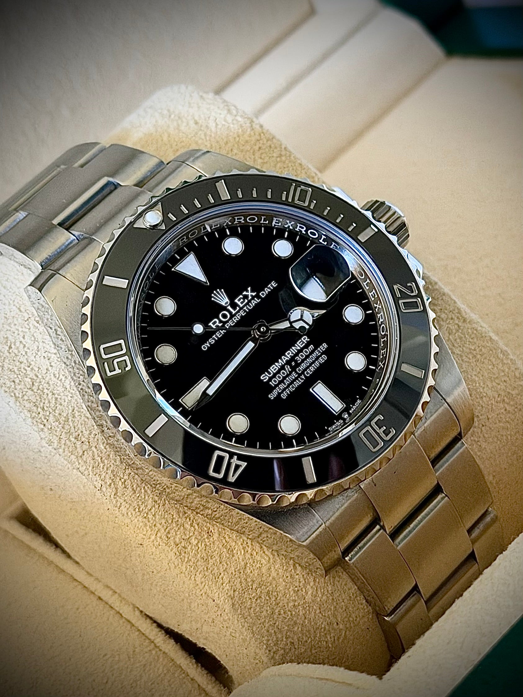 2021 ROLEX SUBMARINER DATE, 126610LN, EXCELLENT CONDITION, BOX & PAPERS, INC GST