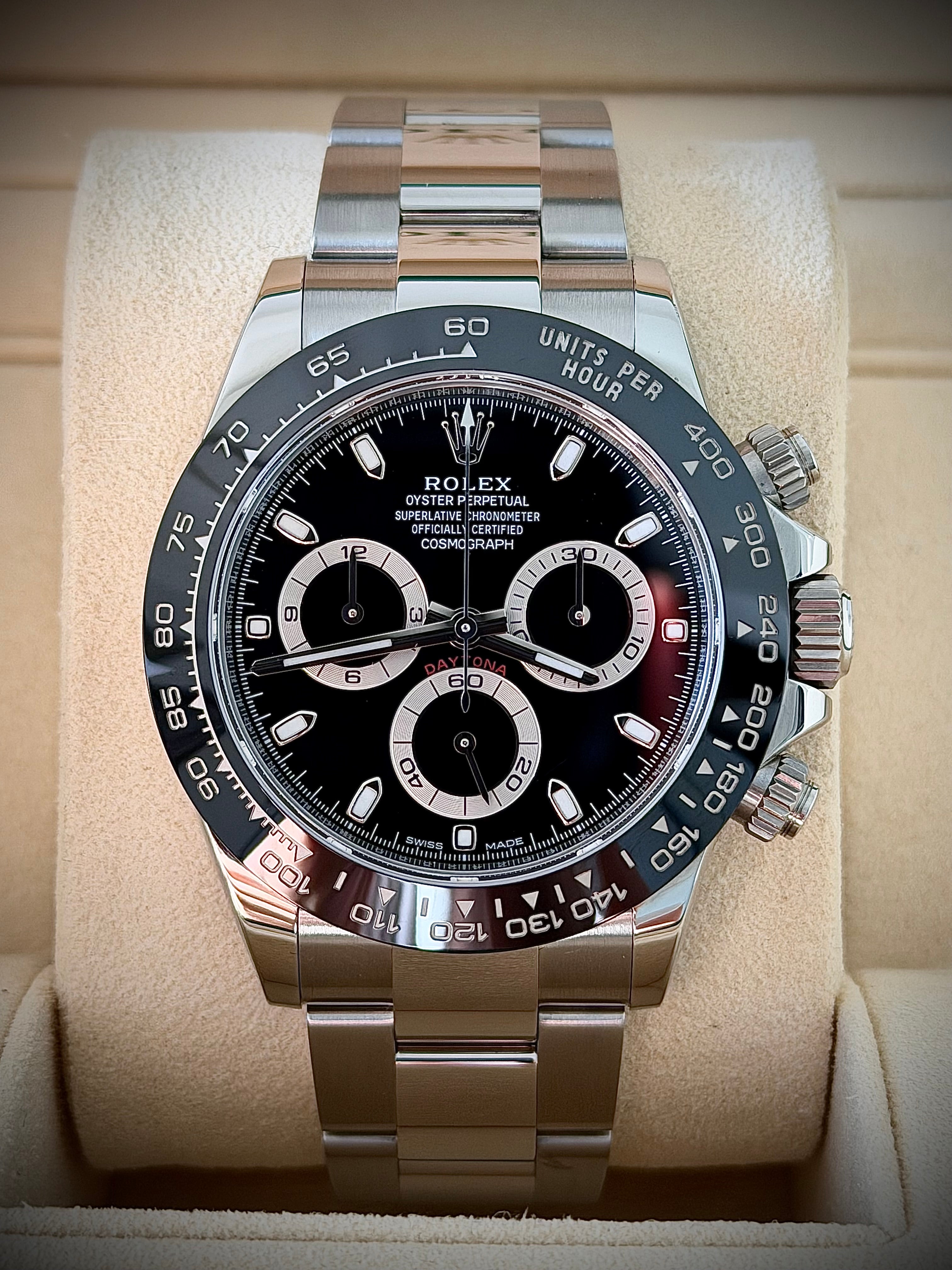 2017 ROLEX COSMOGRAPH DAYTONA 116500LN, FULL SET, INC GST