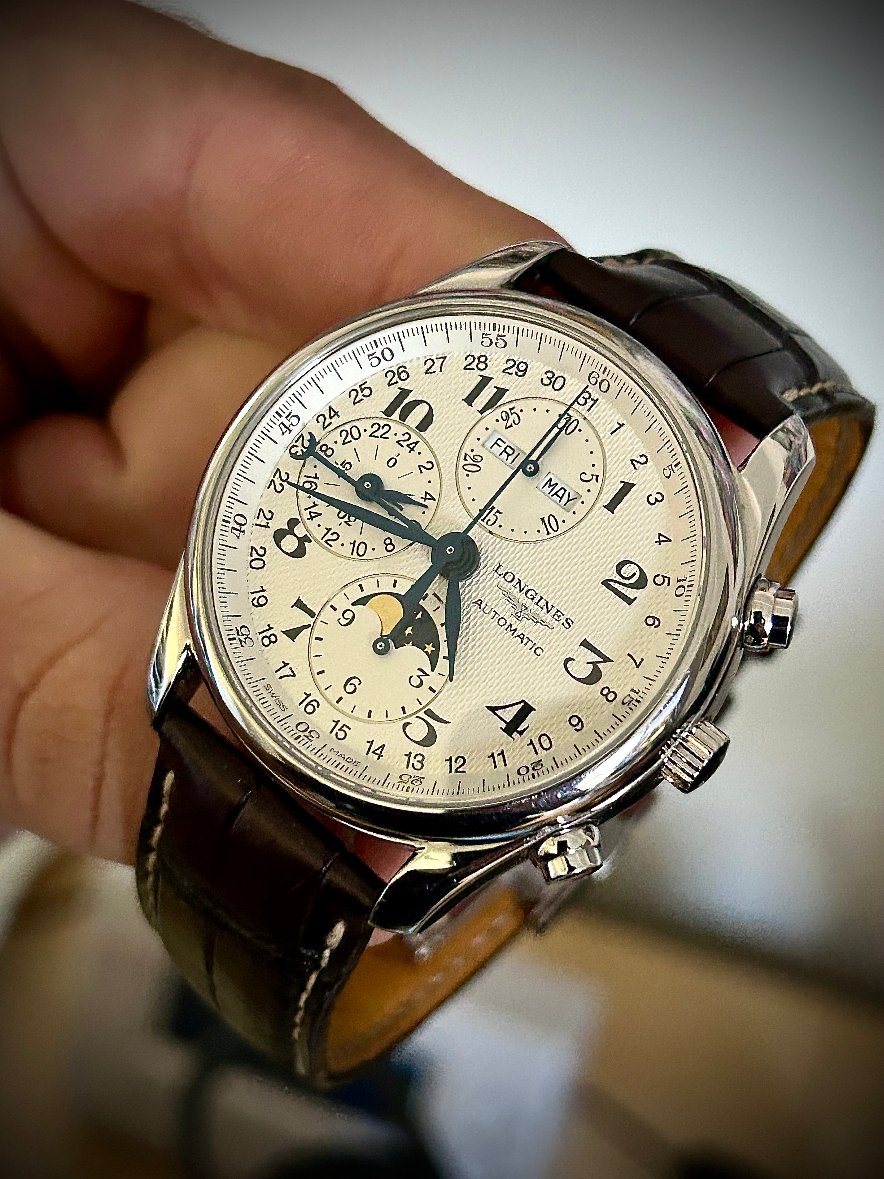 2020 LONGINES MASTER COLLECTION MOONPHASE, FULL SET, INC GST