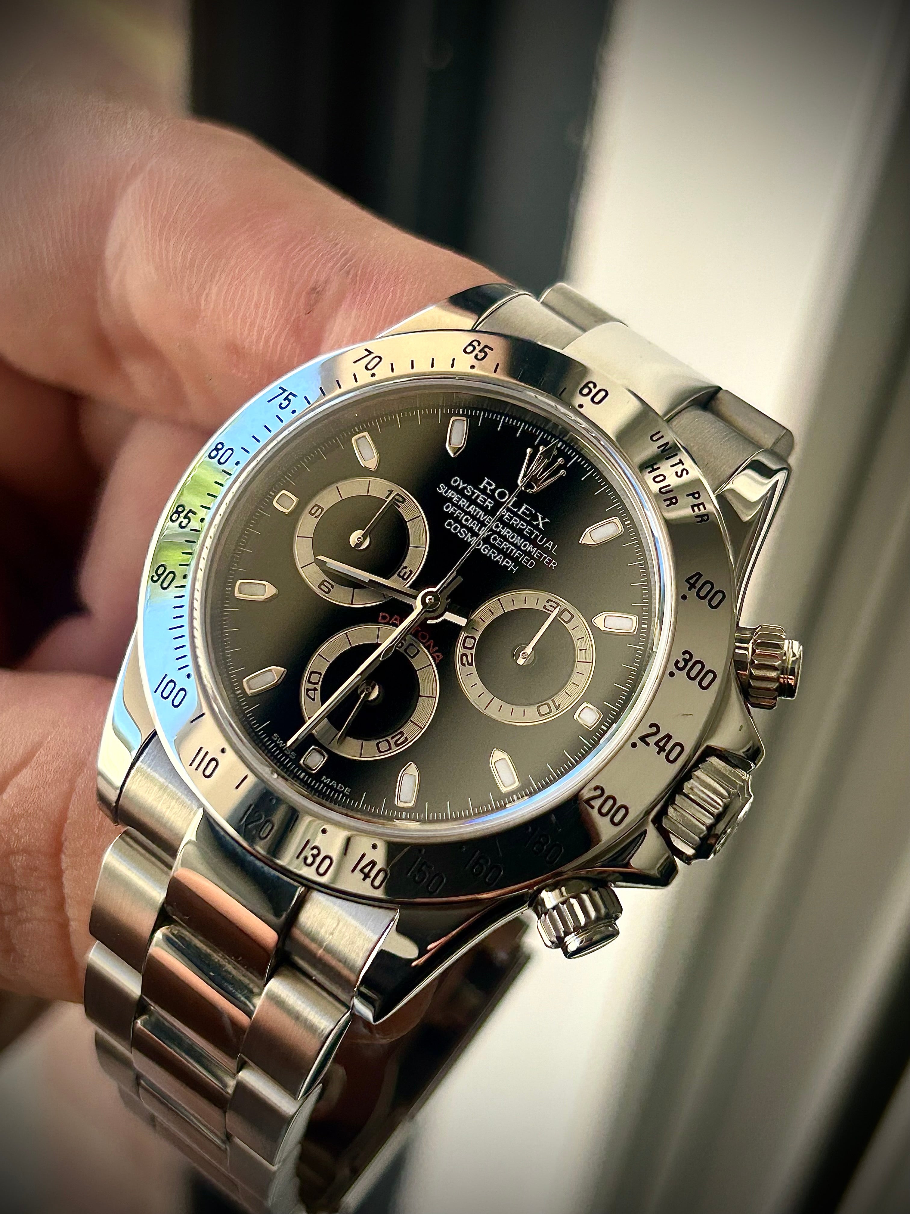 2004 ROLEX DAYTONA 116520, FULL SET, INC GST