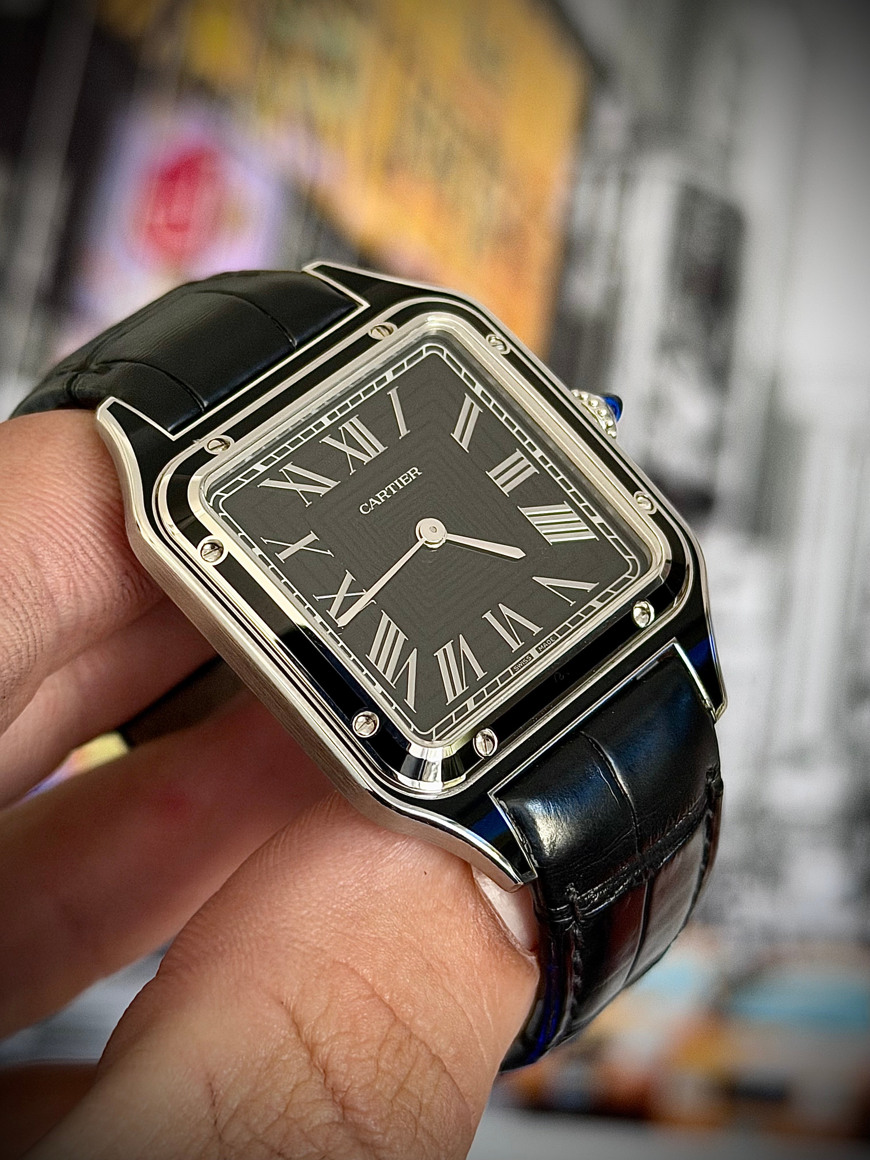 2024 CARTIER SANTOS-DUMONT, WSSA0046, BOX & CARD, INC GST