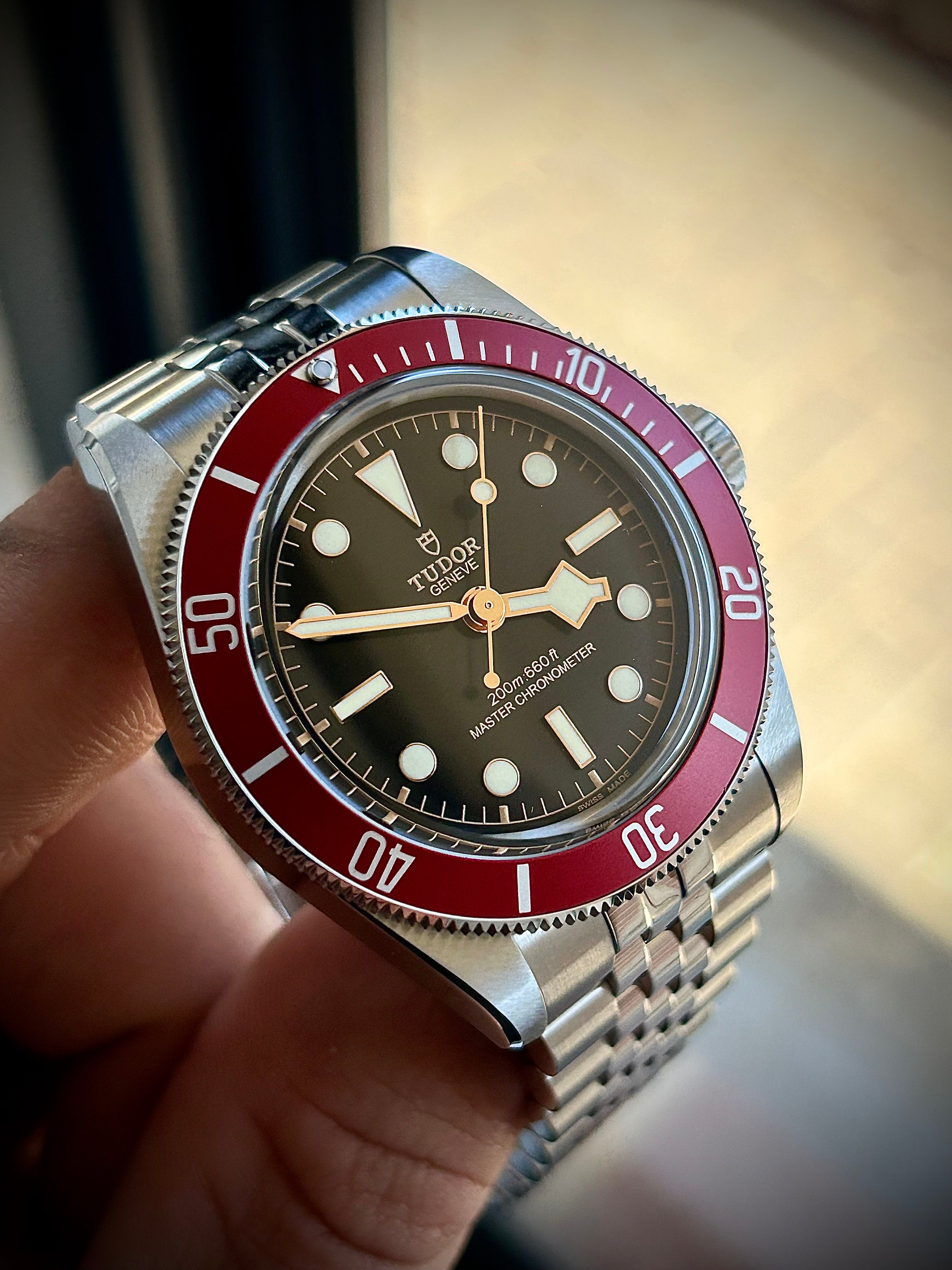 2024 TUDOR BLACK BAY BURGANDY, 41MM, FULL SET, INC GST