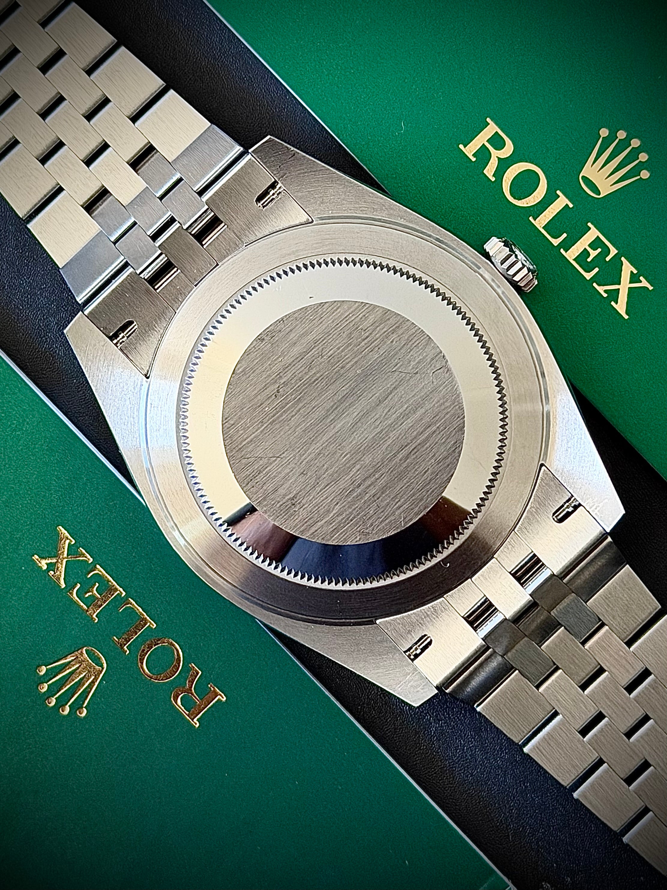 2021 ROLEX DATEJUST 41, BLUE DIAL, SMOOTH JUBILEE 126300, FULL SET, INC GST