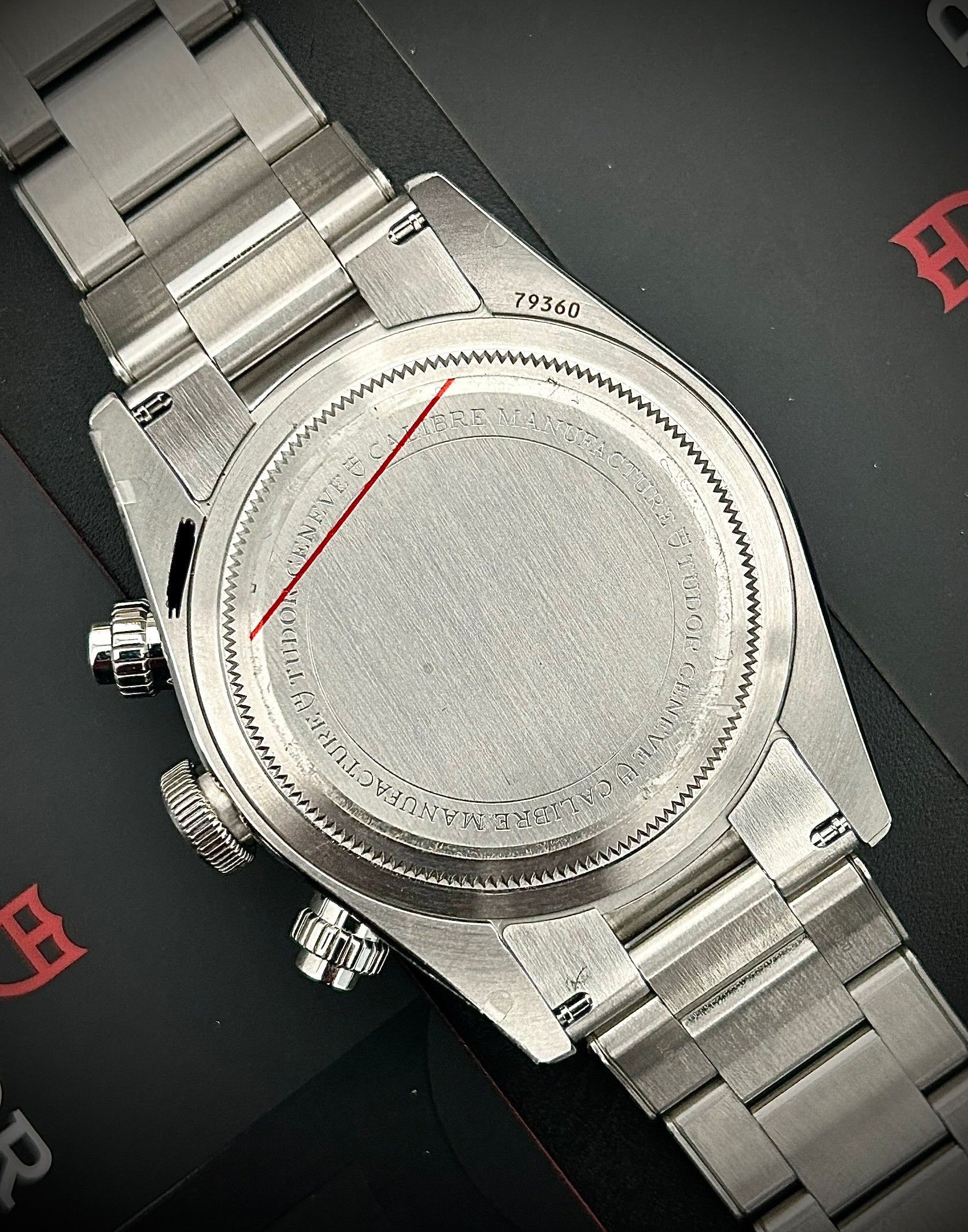 2022 TUDOR BLACK CHRONO “REVERSE PANDA”, FULL SET, INC GST