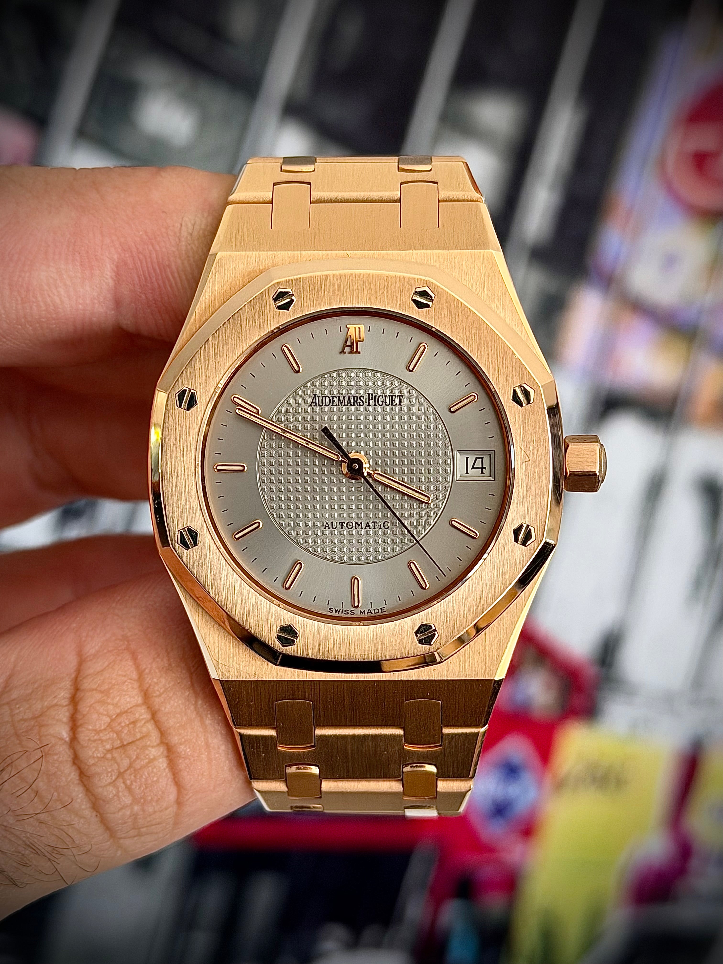 1998 AUDEMARS PIGUET NICK FALDO LIMITED, 15097OR/O/0789OR/01, FULL SET, INC GST