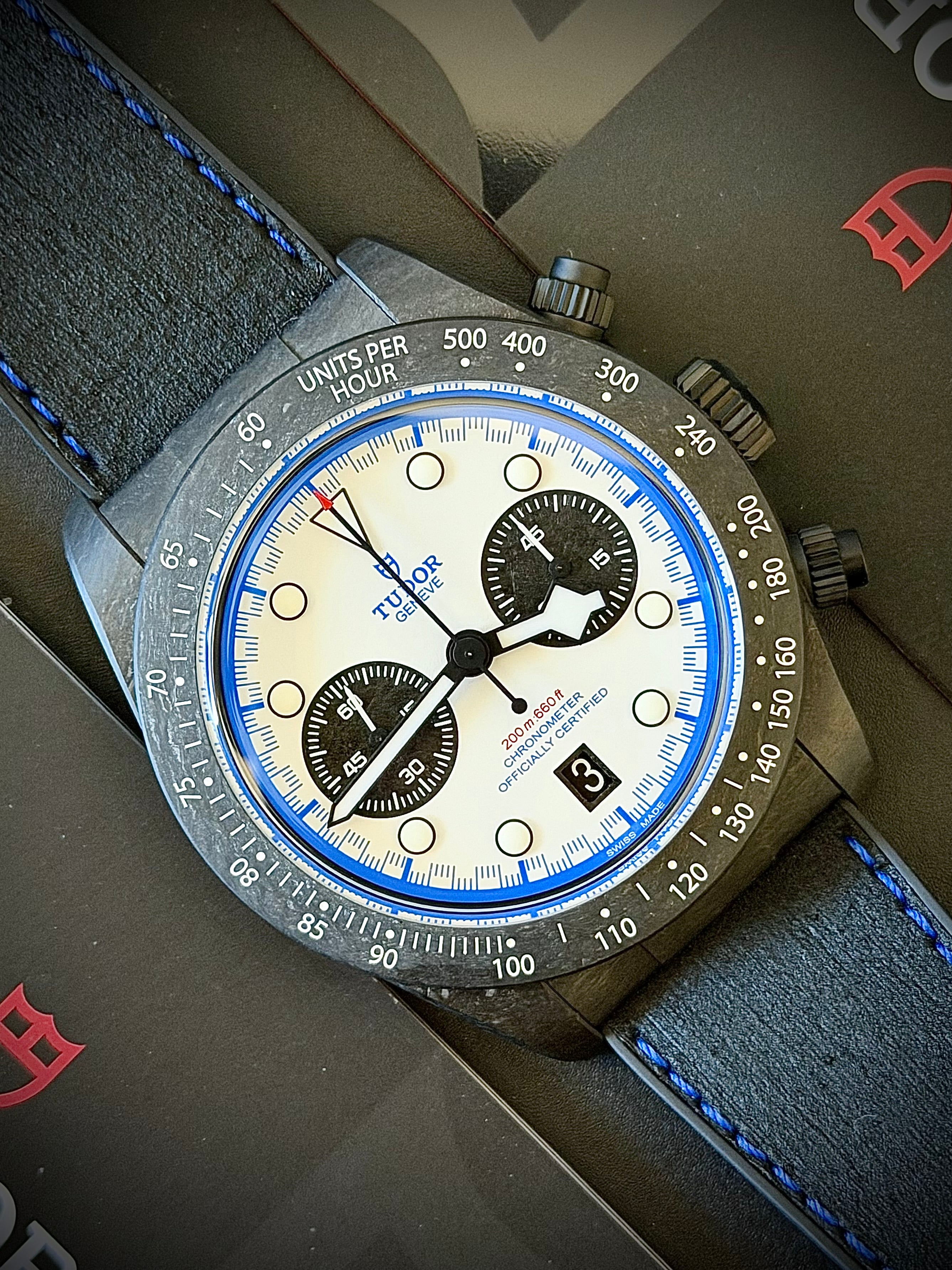 2025 TUDOR BLACK BAY CHRONOGRAPH CARBON 25, FULL SET, INC GST