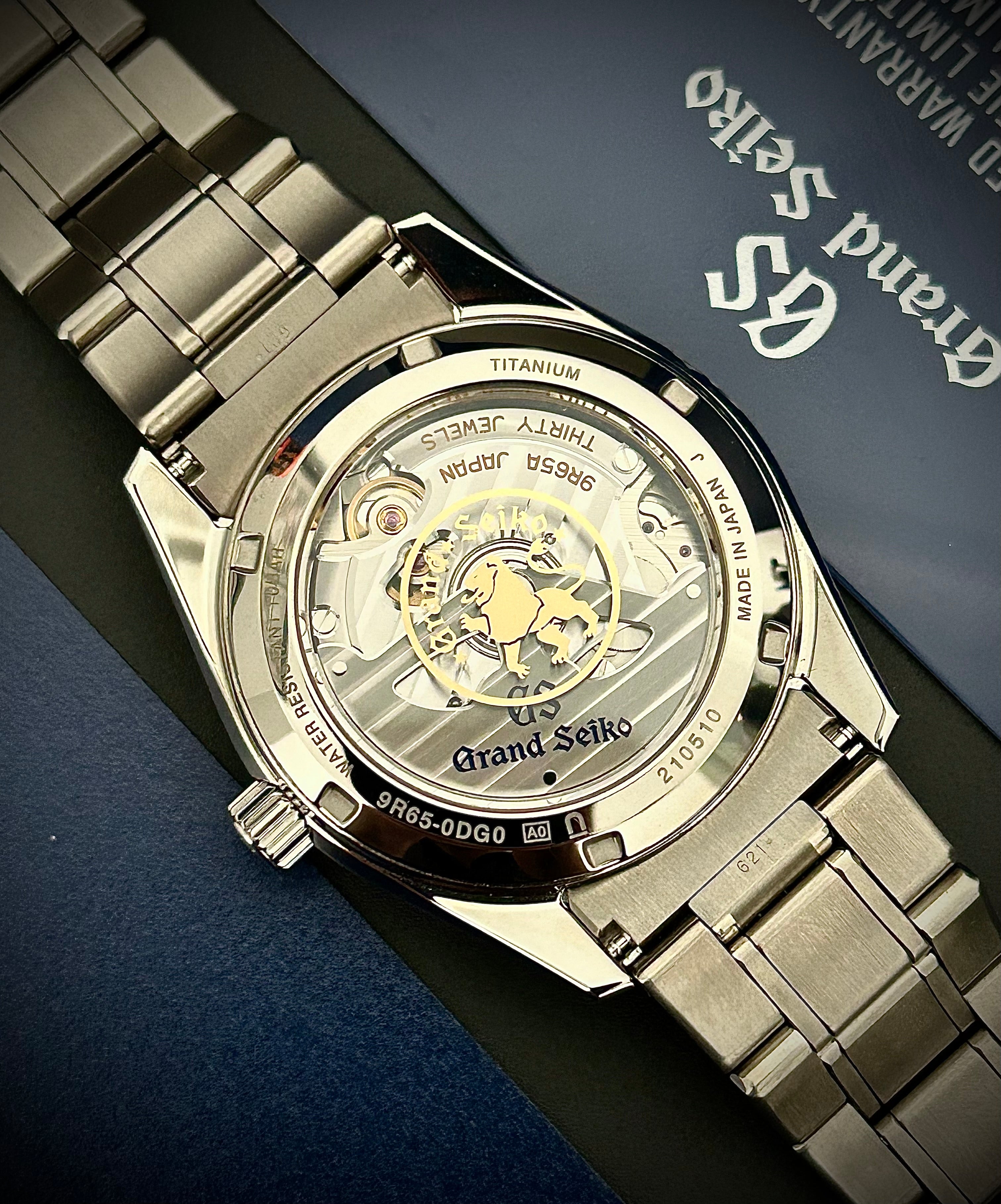 2023 GRAND SEIKO HERITAGE SPRING DRIVE, SHUNBUN, SBGA413, FULL SET, INC GST