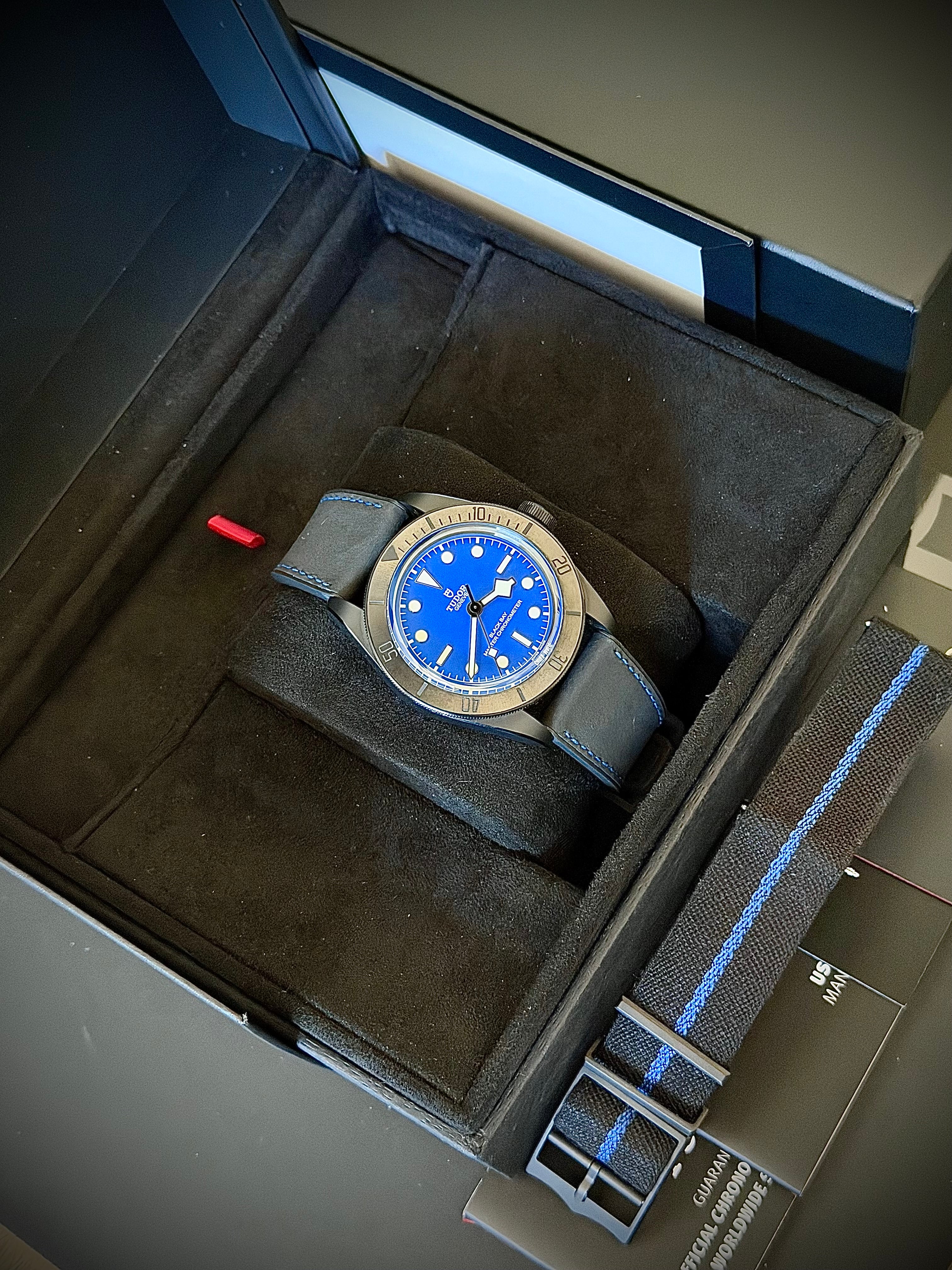 2025 TUDOR BLACK BAY CERAMIC, M79210CNU, FULL SET, INC GST