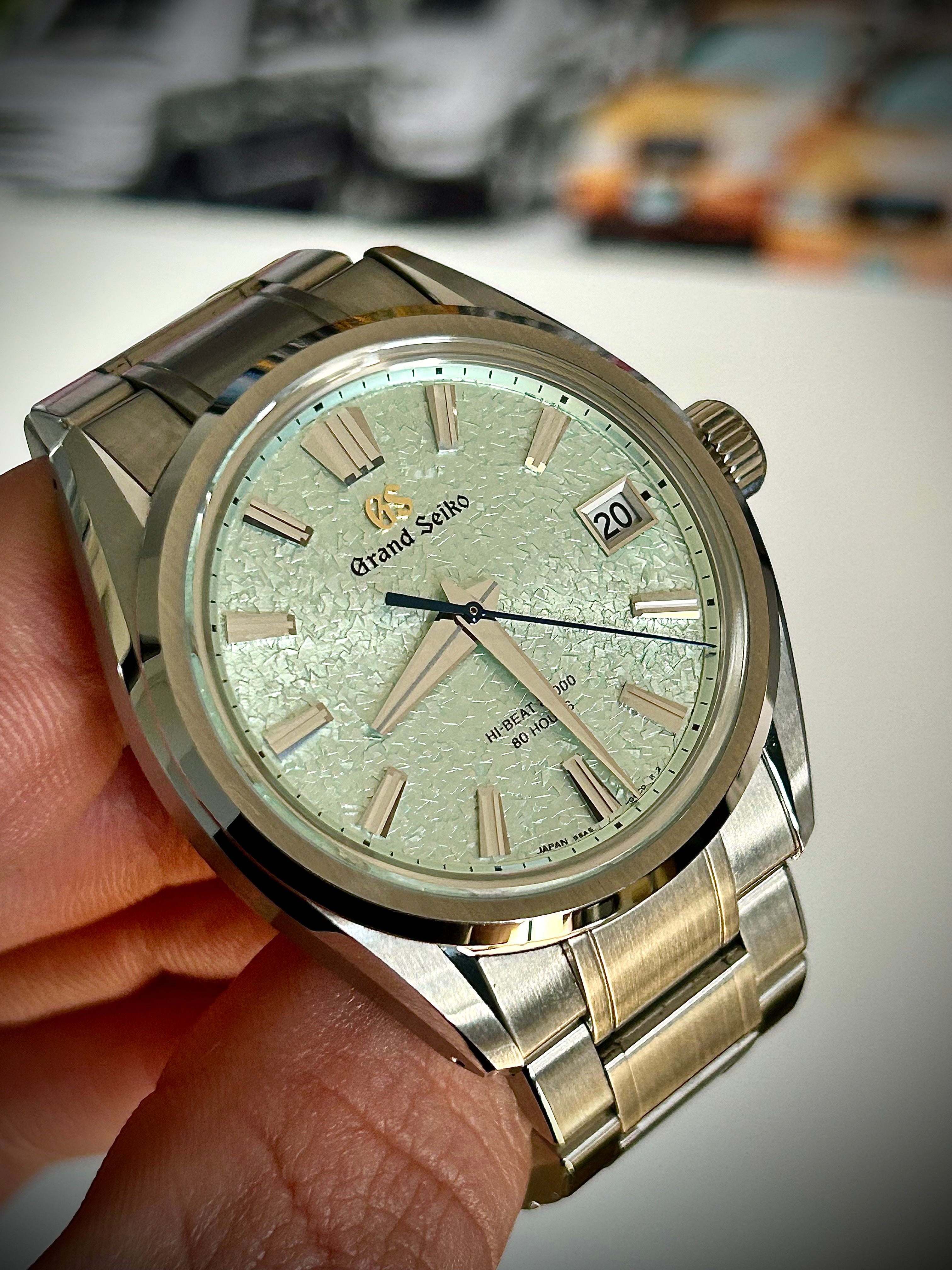 2024 GRAND SEIKO EVOLUTION 9, HI-BEAT, “GENBI VALLEY,” SLGH021, FULL SET, INC GST