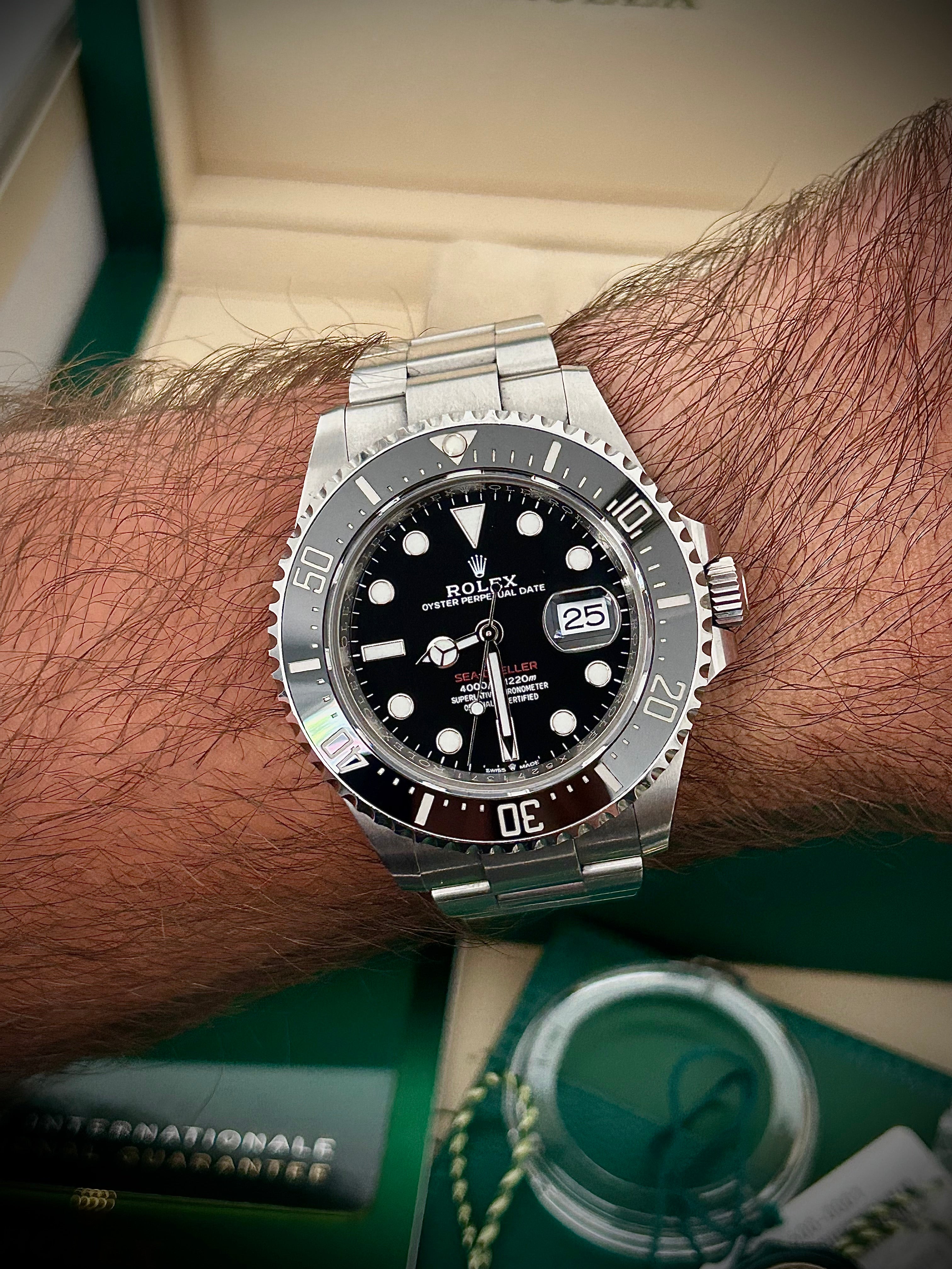 2020 ROLEX SEA DWELLER, 126600, BOX AND PAPERS, INC GST