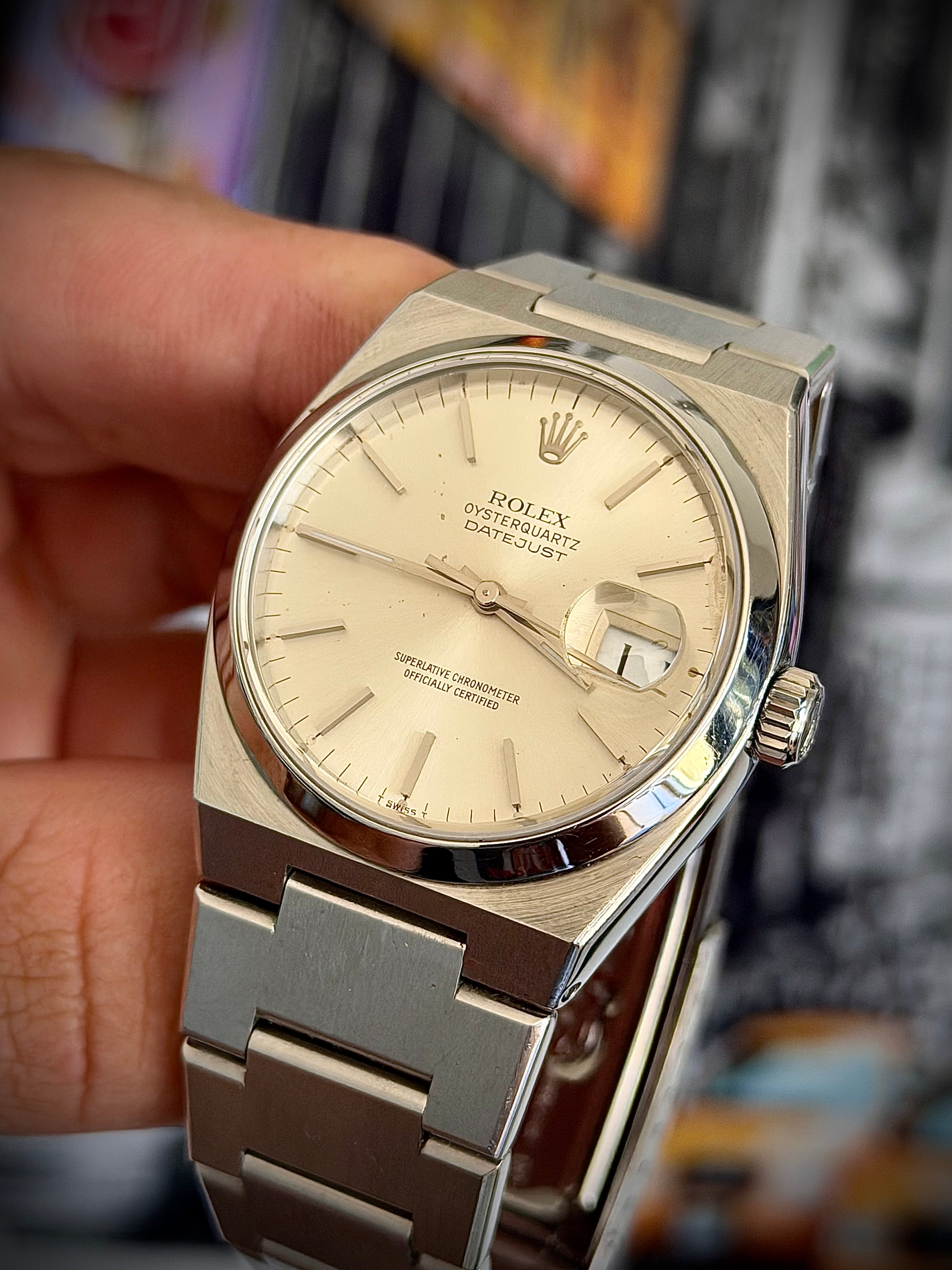 1979 ROLEX OYSTERQUARTZ DATEJUST, 17000, WATCH ONLY, INC GST
