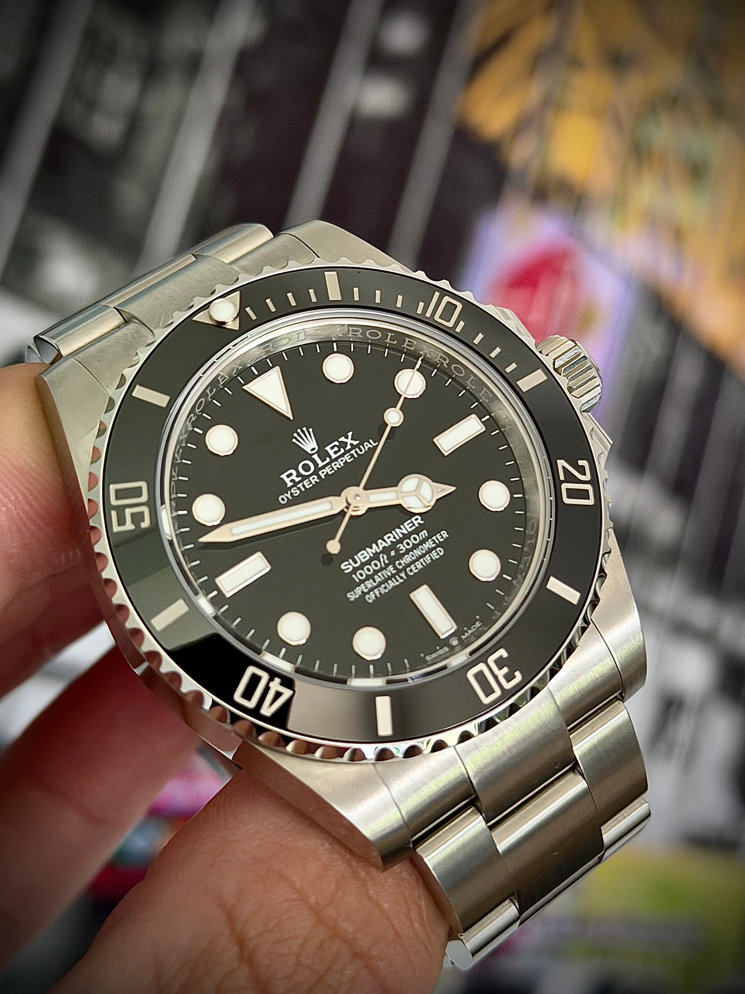 2026 ROLEX SUBMARINER NO-DATE, 124060, FULL SET, INC GST