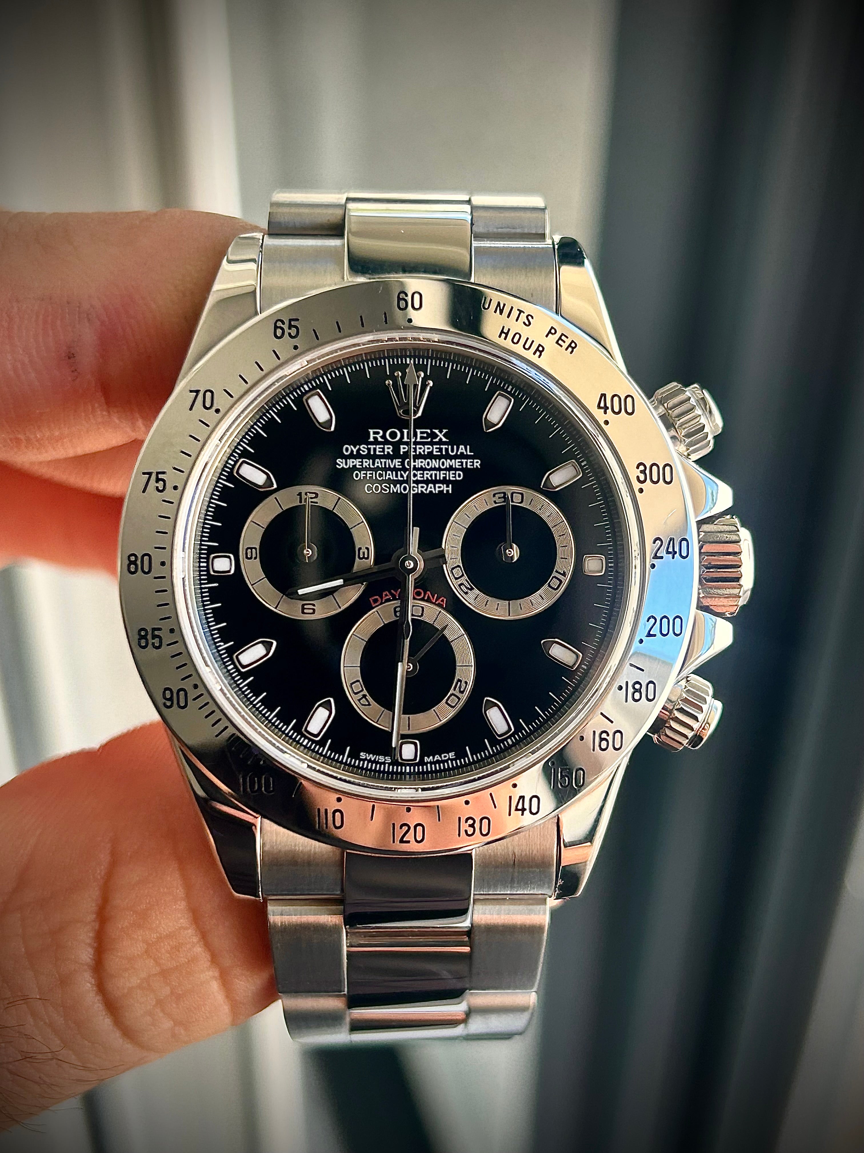 2004 ROLEX DAYTONA 116520, FULL SET, INC GST