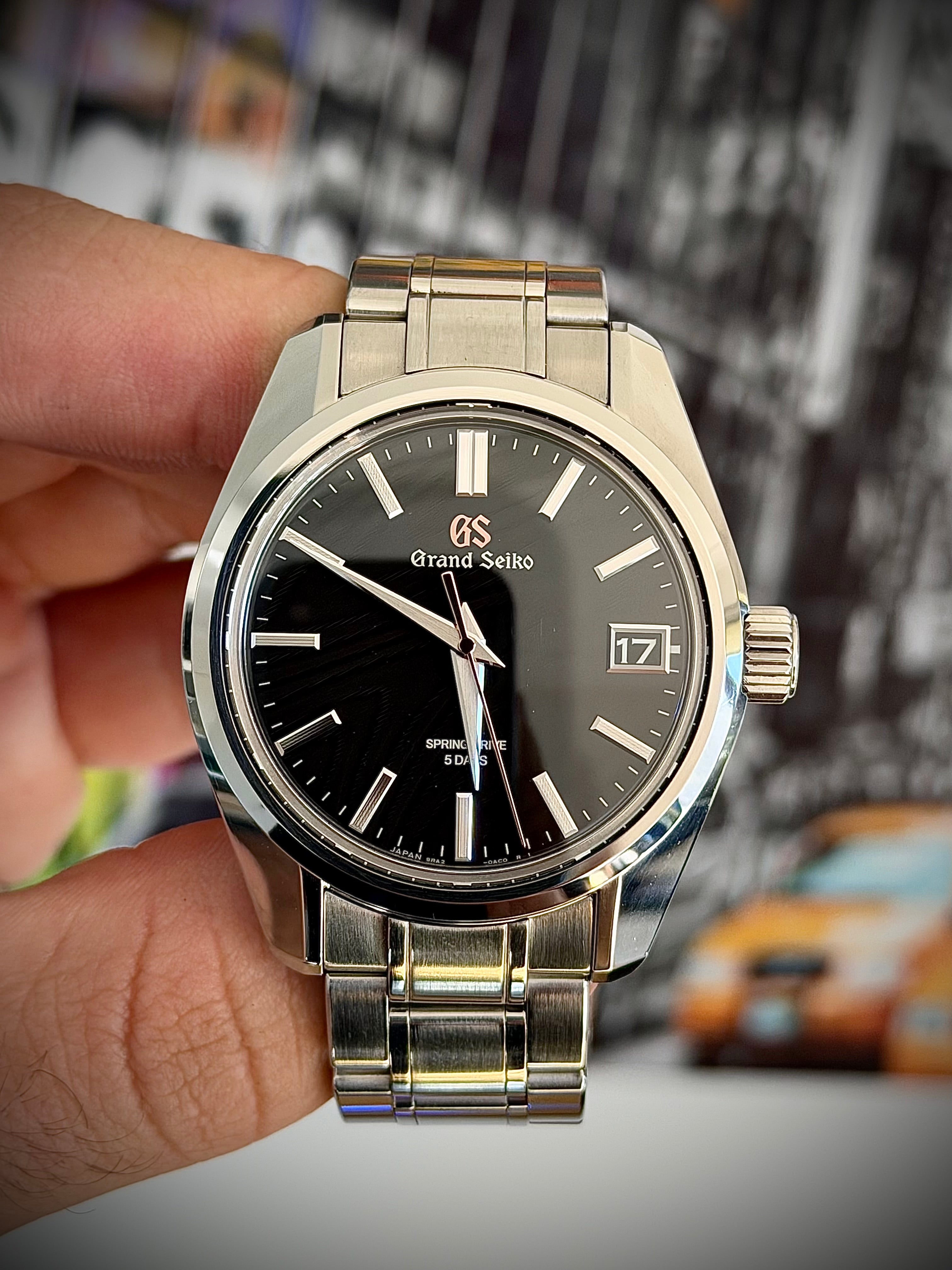 2022 GRAND SEIKO 55TH ANNIVERSARY LIMITED EDITION SPRING DRIVE, SLGA013G,(296/550), FULL SET, INC GST