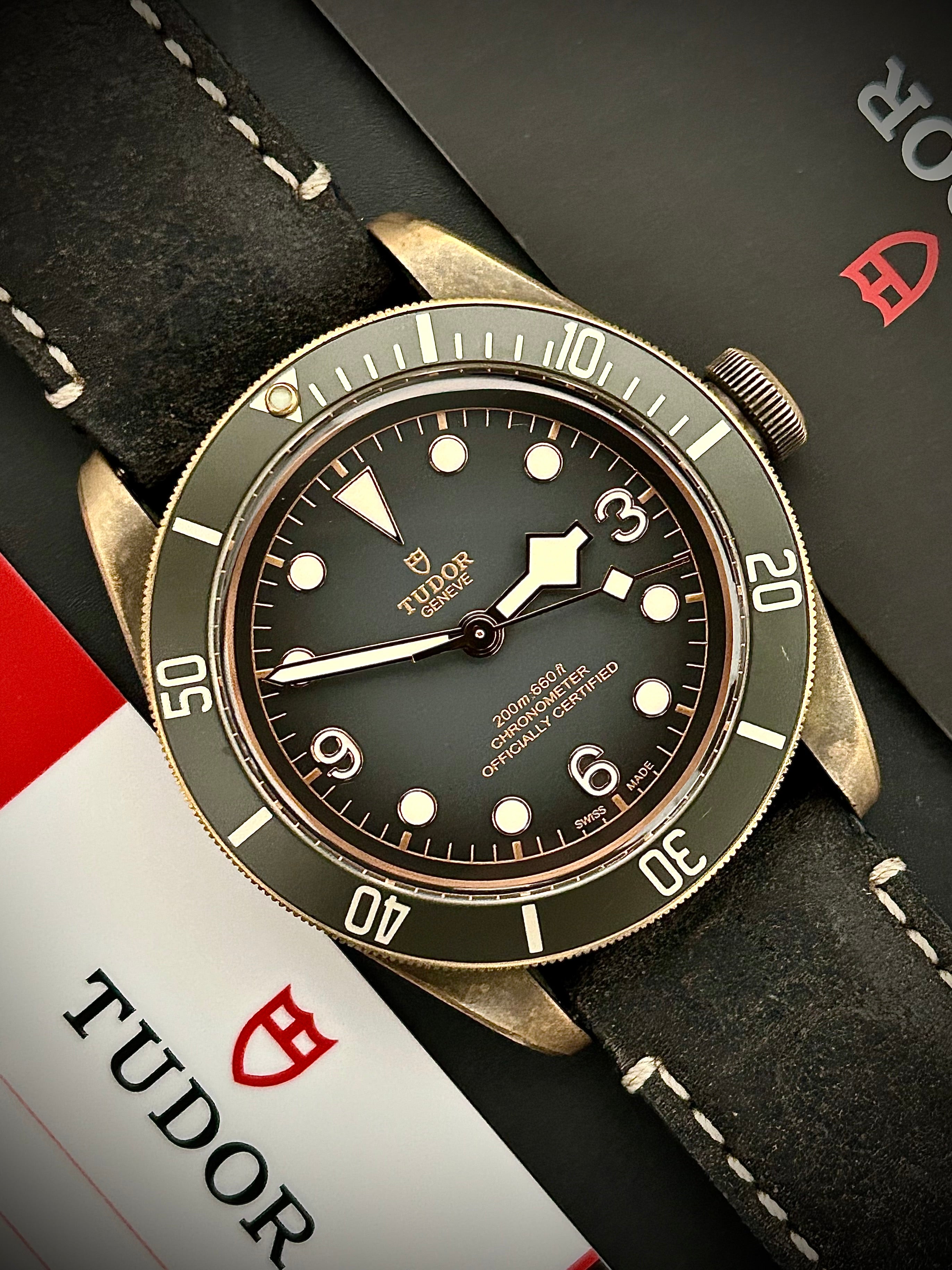 2020 TUDOR BLACK BAY BRONZE, 79250BA, FULL SET, INC GST