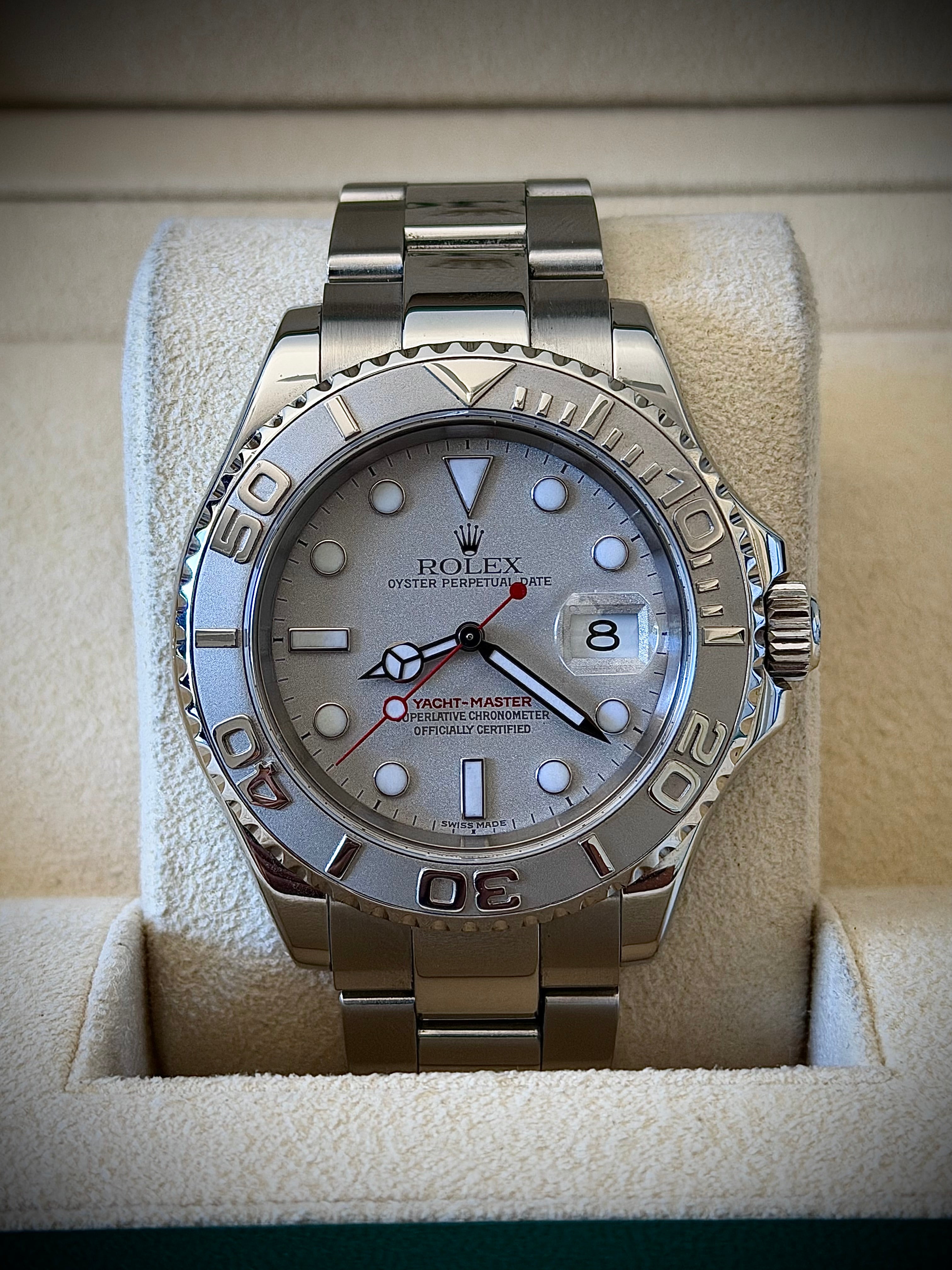 2004 ROLEX YACHT-MASTER 40, 116622, WATCH ONLY, INC GST