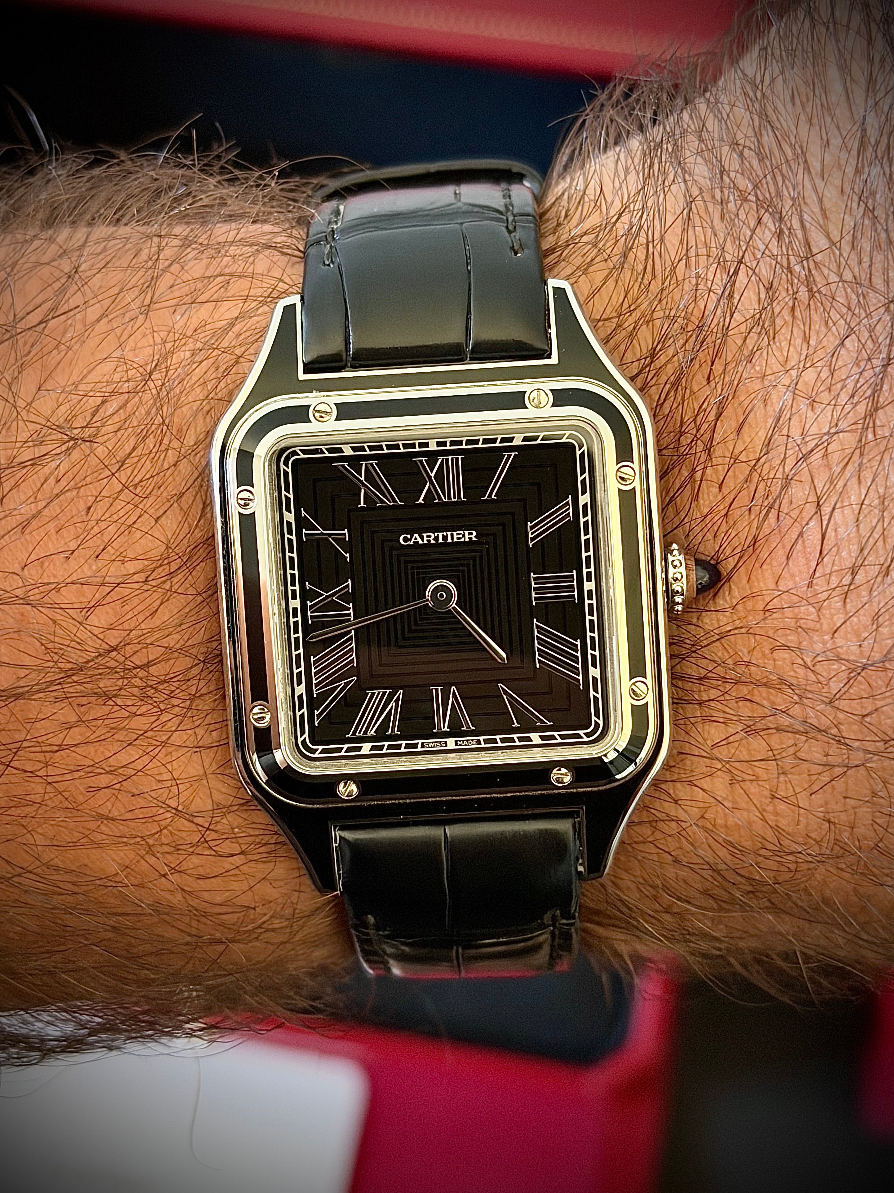 2024 CARTIER SANTOS-DUMONT, WSSA0046, BOX & CARD, INC GST