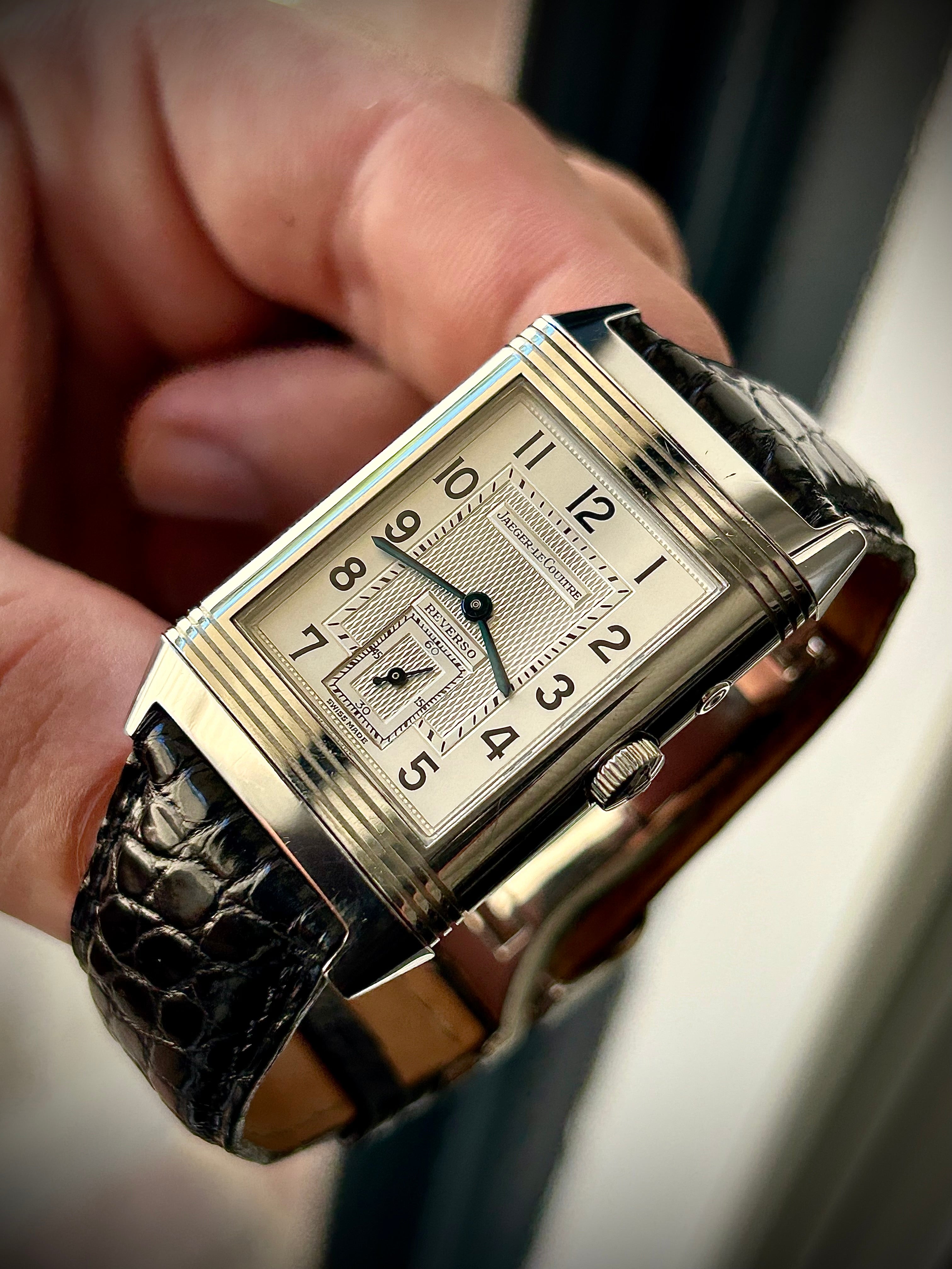 2012 JAEGER-LECOULTRE REVERSO DUO FACE, DAY & NIGHT, 270.8.54, FULL SET, INC GST